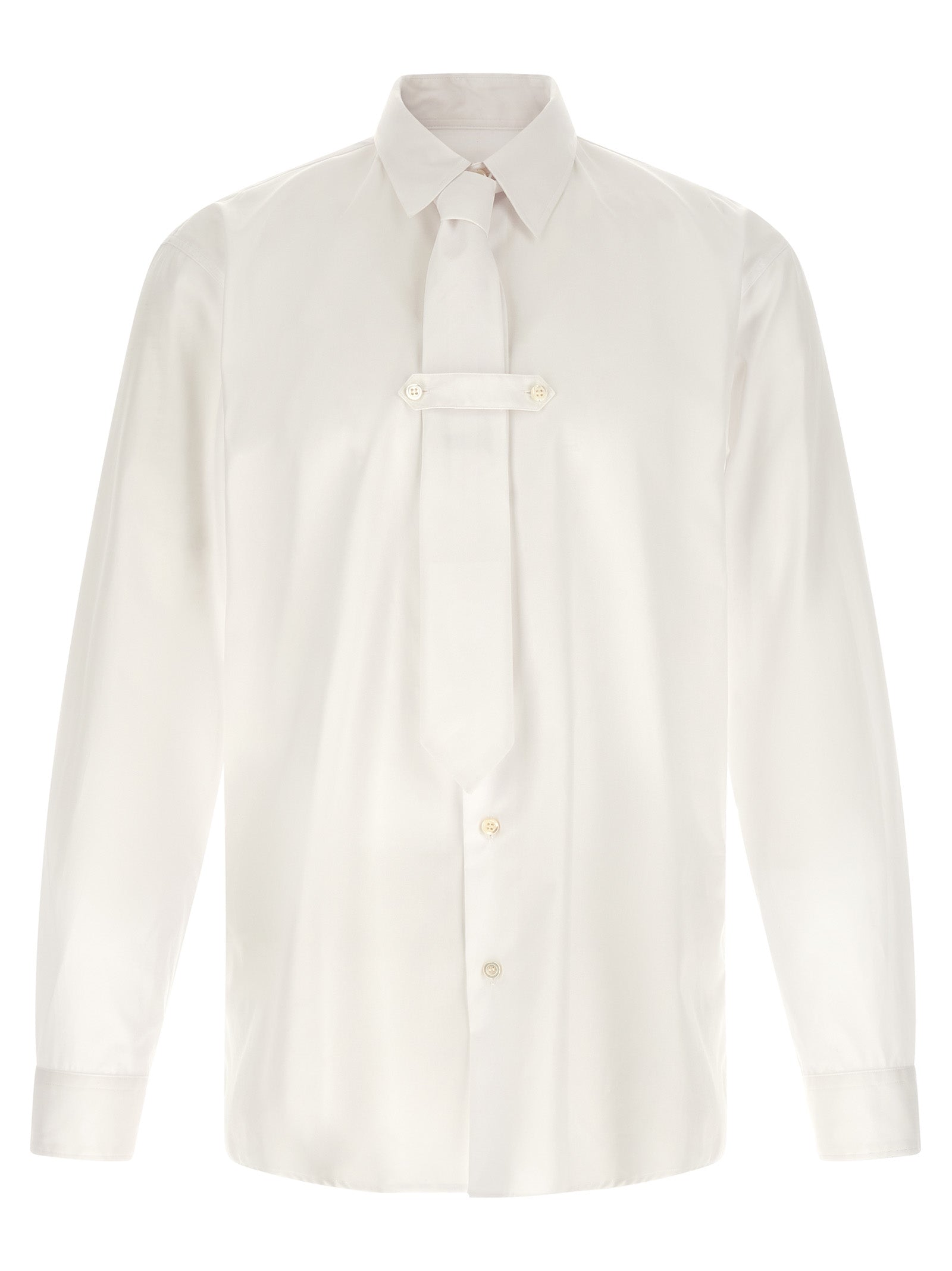 Dries Van Noten Weiße Baumwollbluse