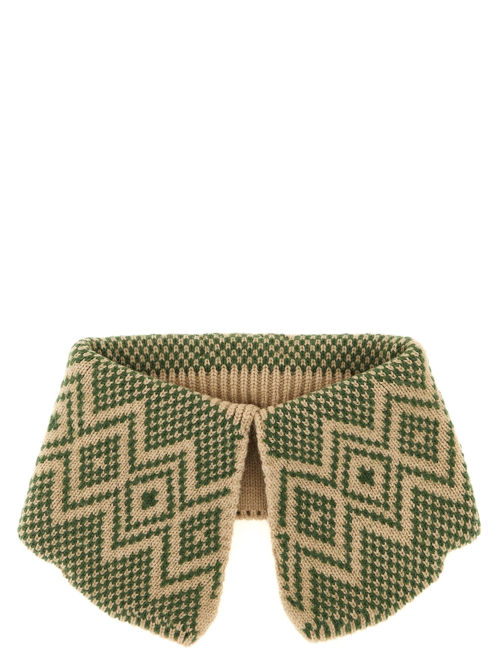 Dries Van Noten Beige Wollschal