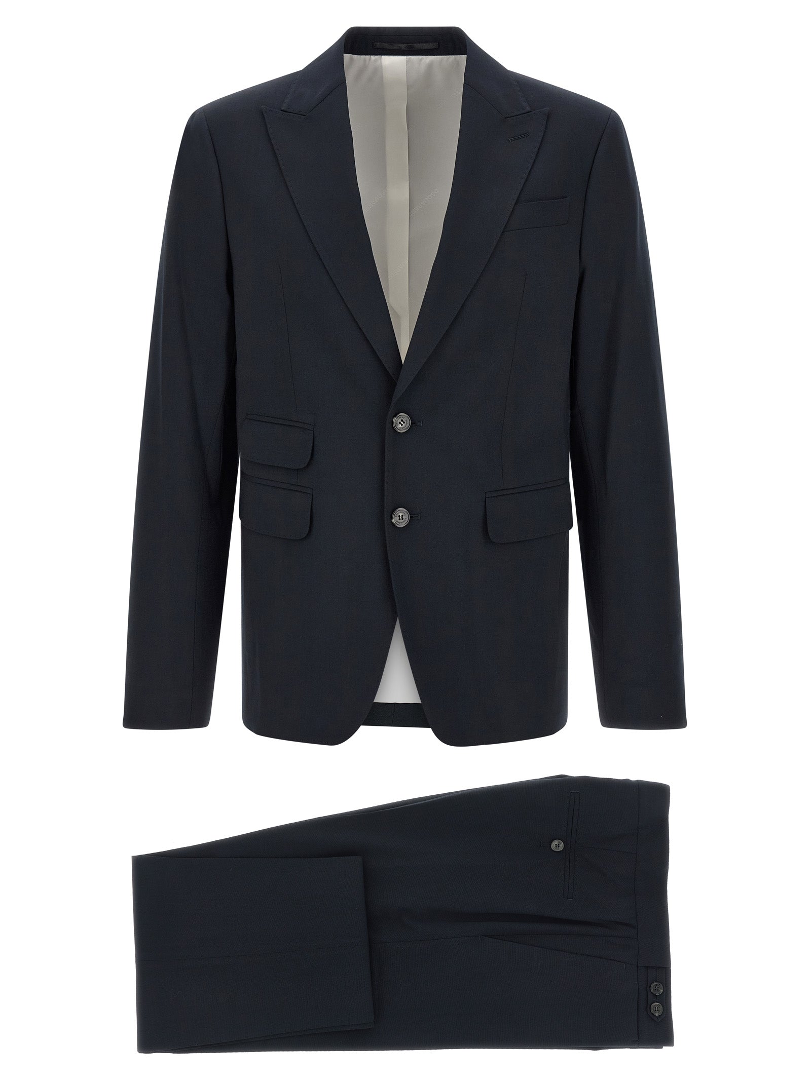 Dsquared² Blauer Wollanzug
