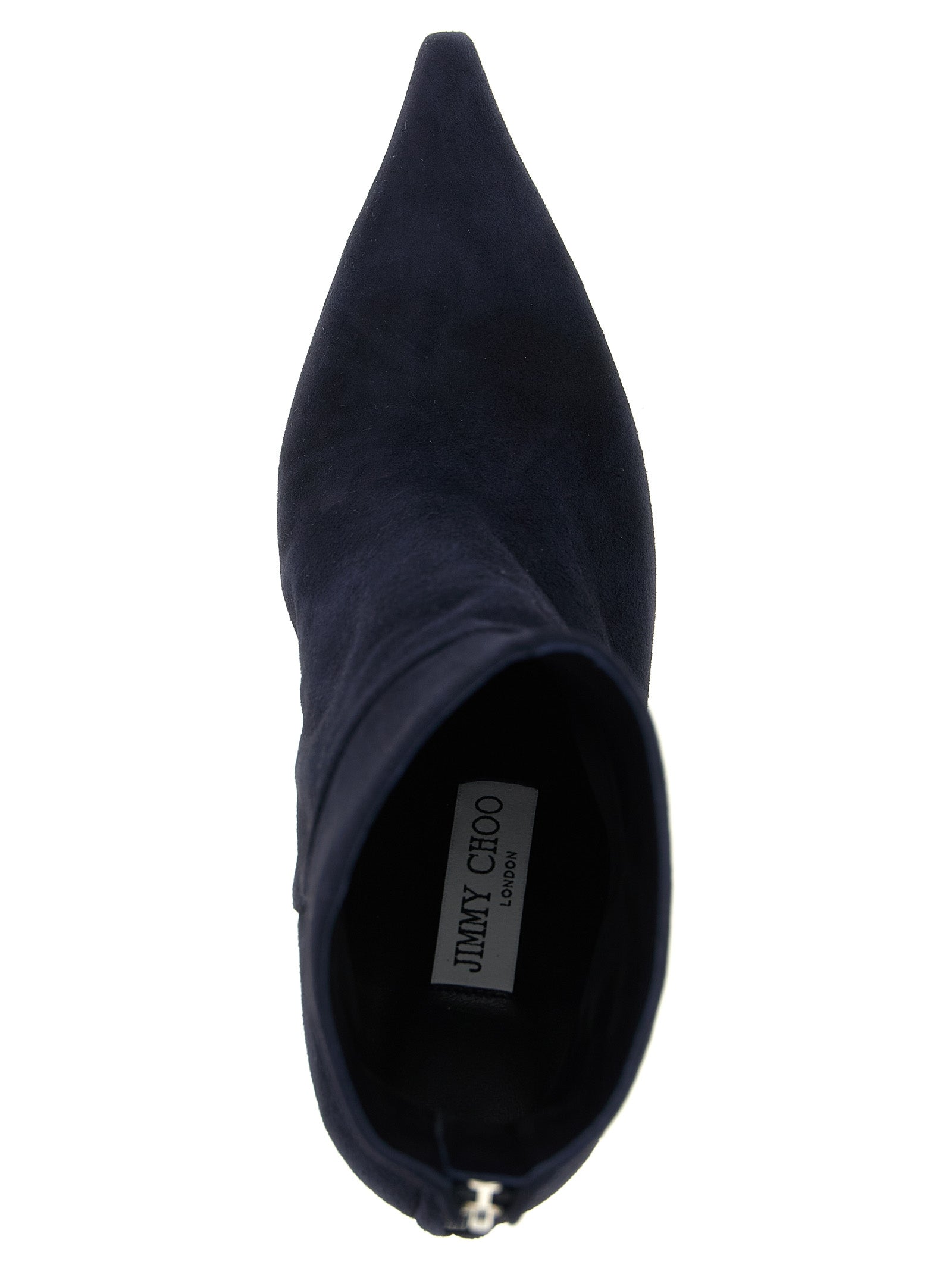 Jimmy Choo Blaue Ankle Boots aus Leder