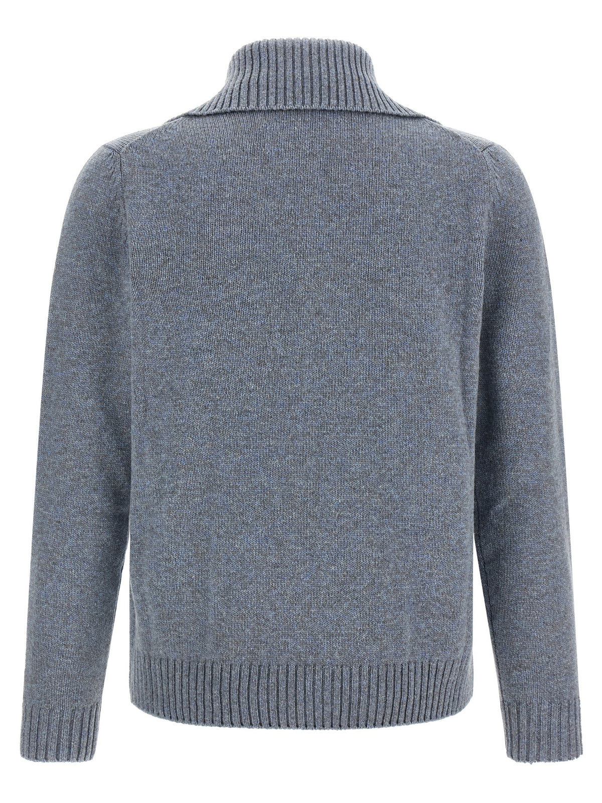 ZANONE Blauer Cardigan aus Schurwolle