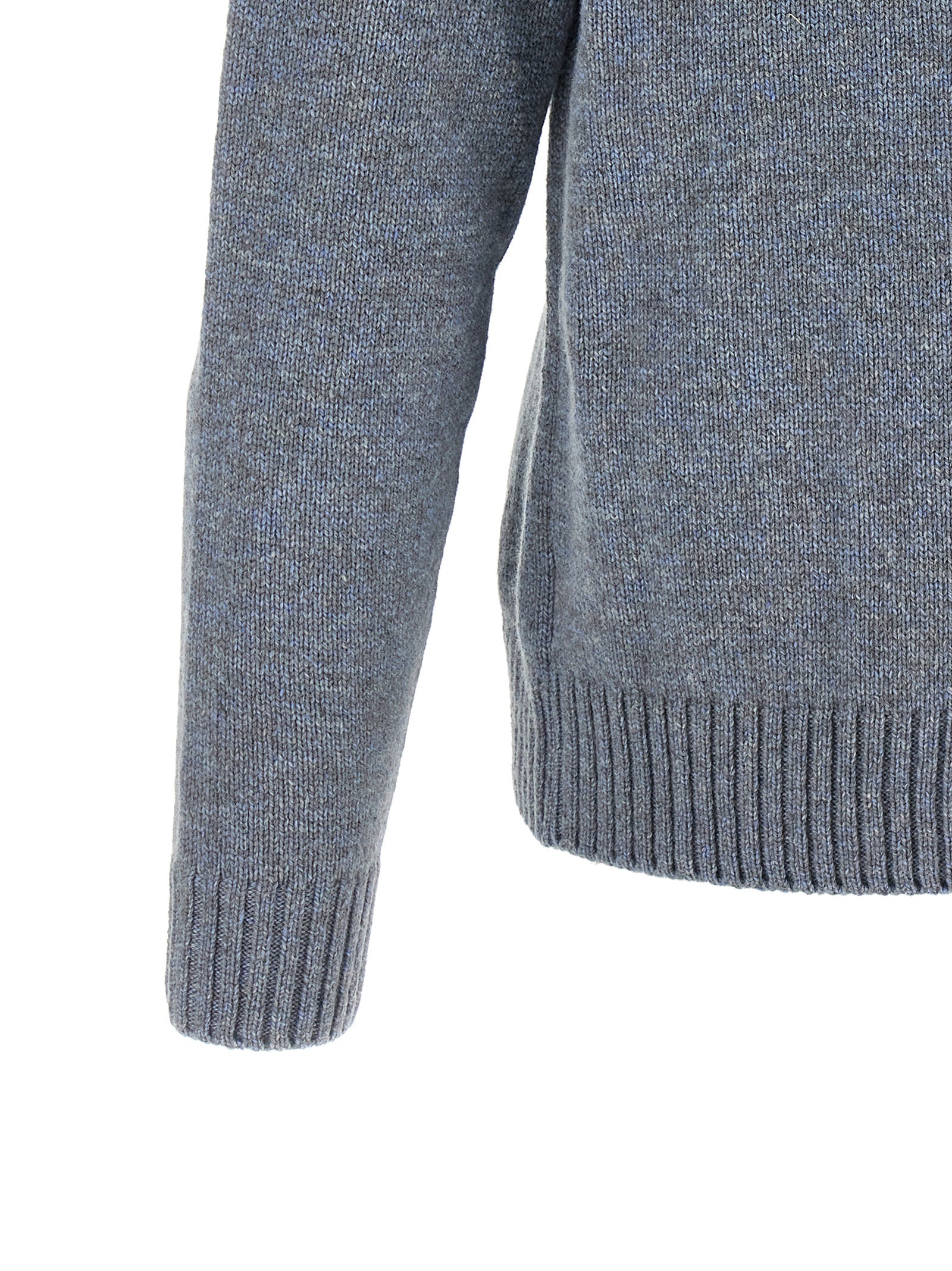 ZANONE Blauer Cardigan aus Schurwolle