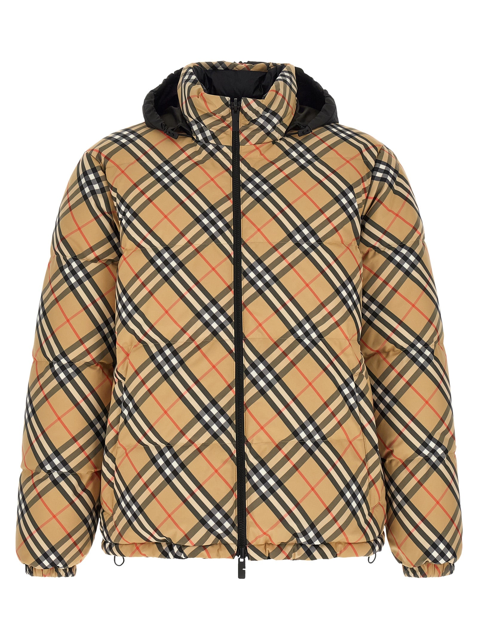 Burberry Beige Polyester Shell Jacke