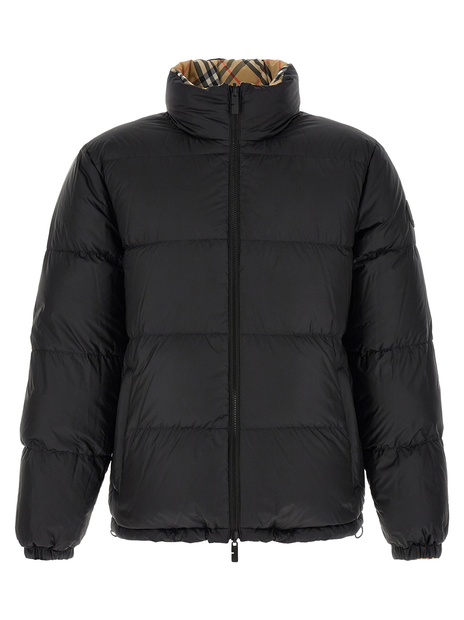 Burberry Beige Polyester Shell Jacke