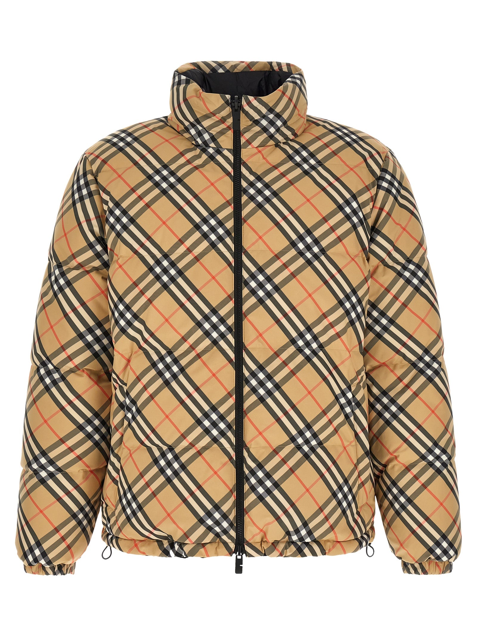 Burberry Beige Polyester Shell Jacke