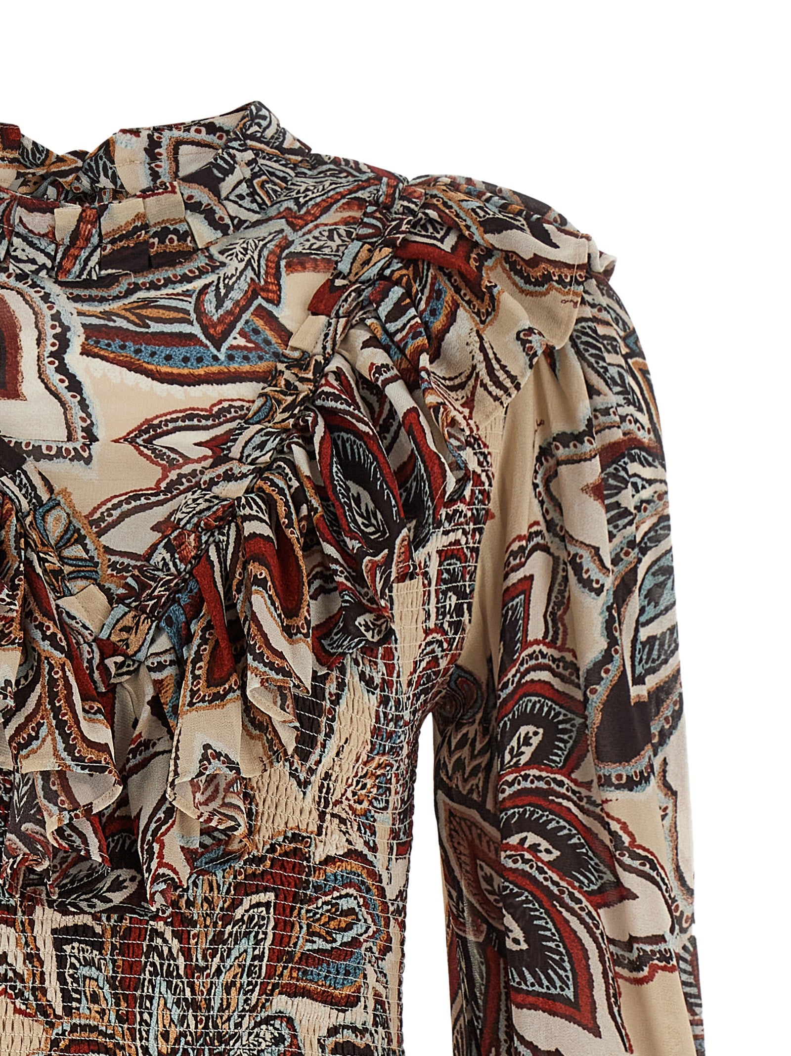 FARM RIO Kurzes Kleid aus Viskose in Multicolor