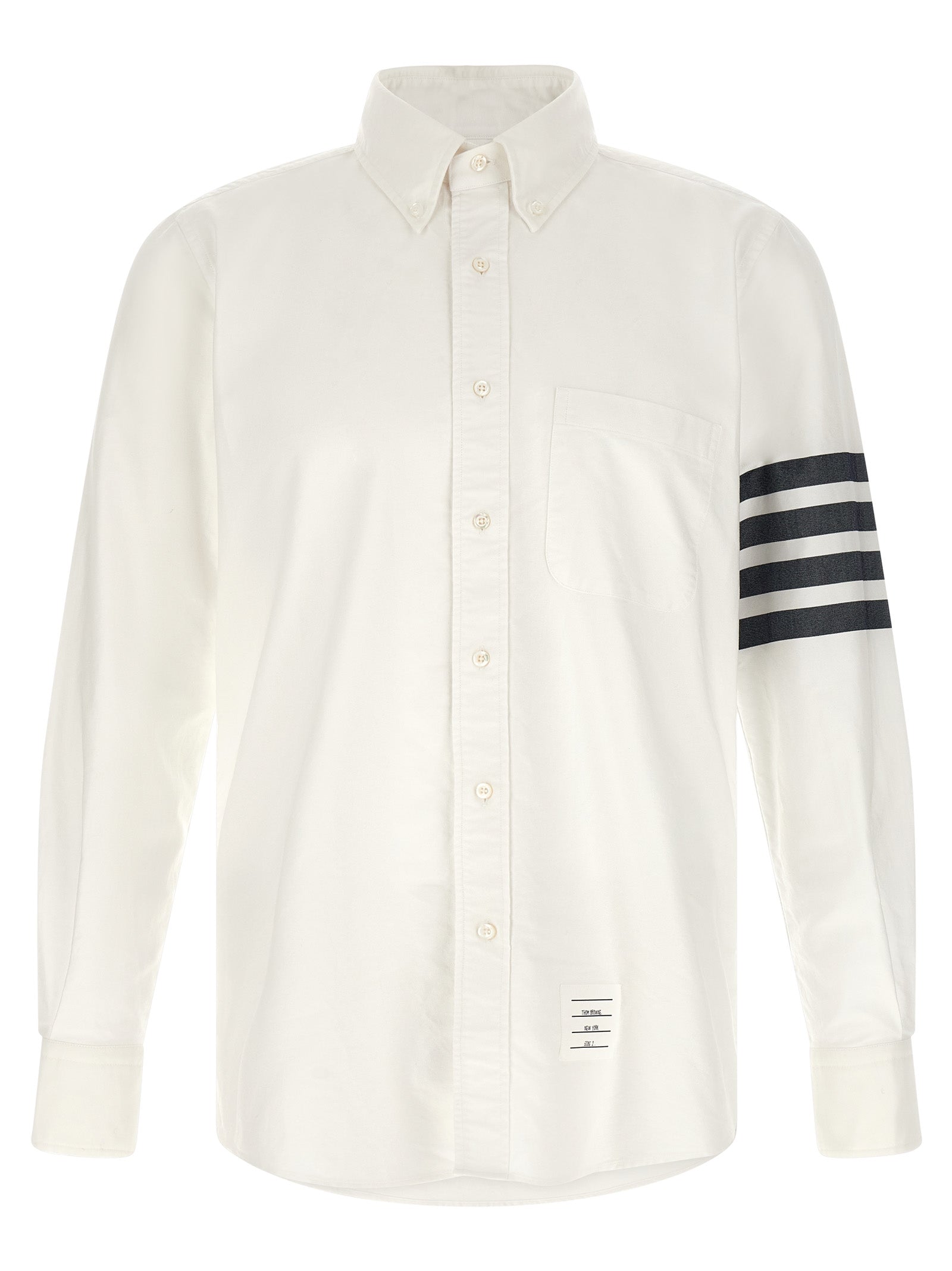 Thom Browne Weiße Baumwollbluse