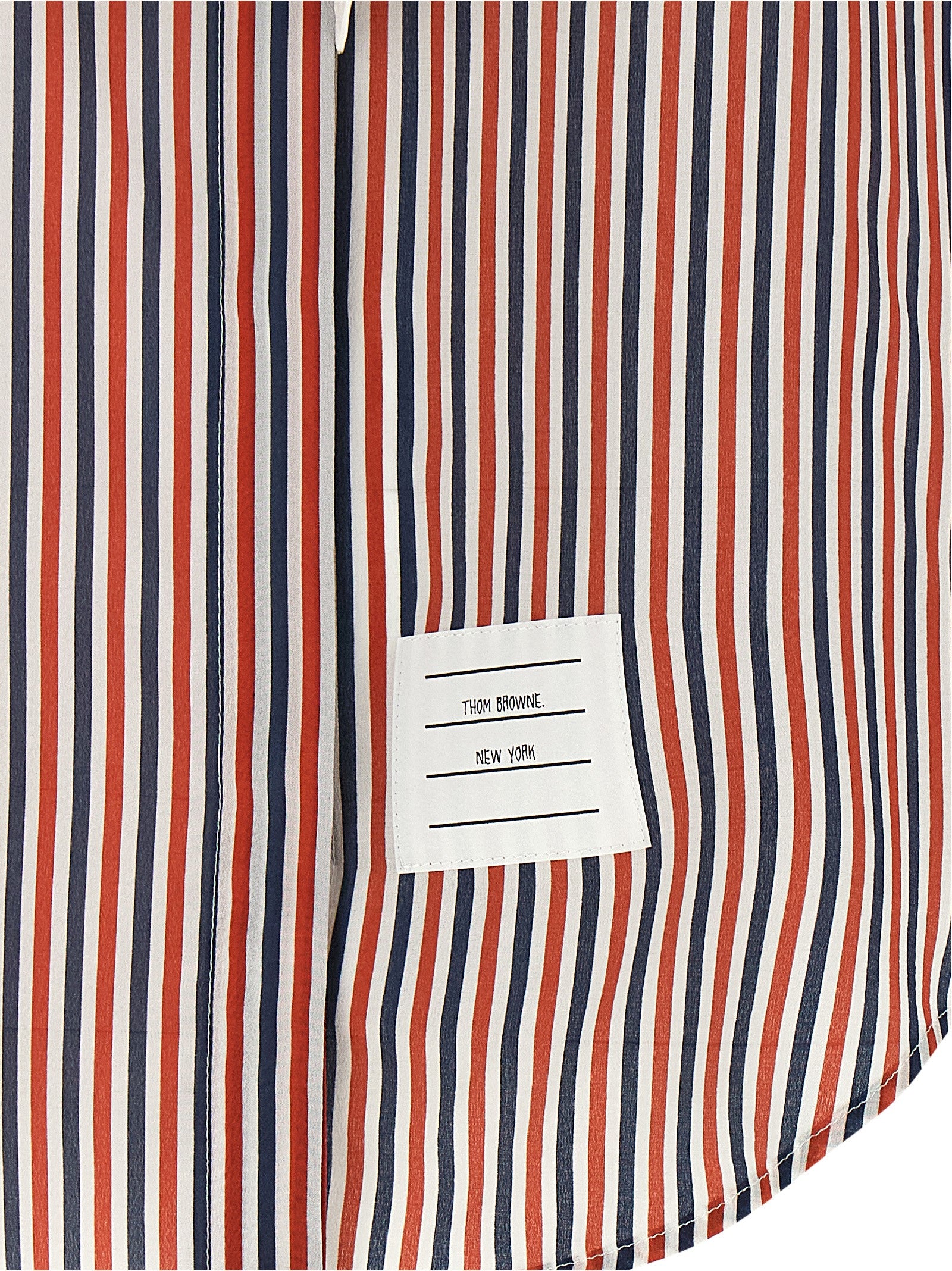 Thom Browne Mehrfarbige Seidenbluse