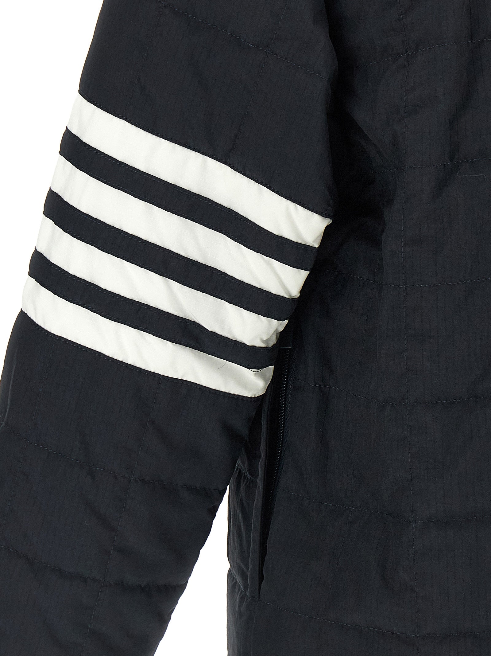 Thom Browne Blaue Shell-Jacke aus Polyamid