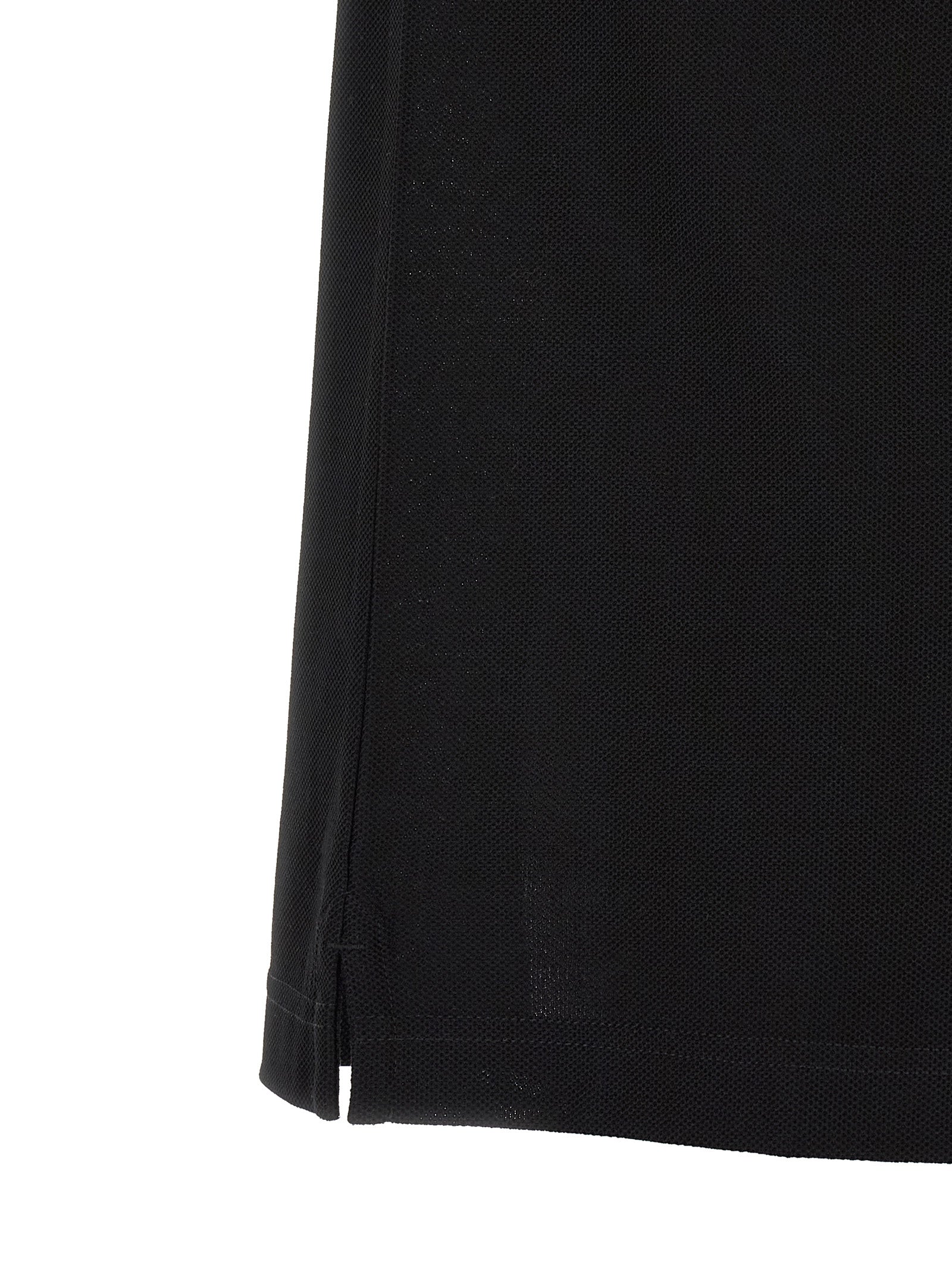 Burberry Schwarzes Baumwoll-Poloshirt
