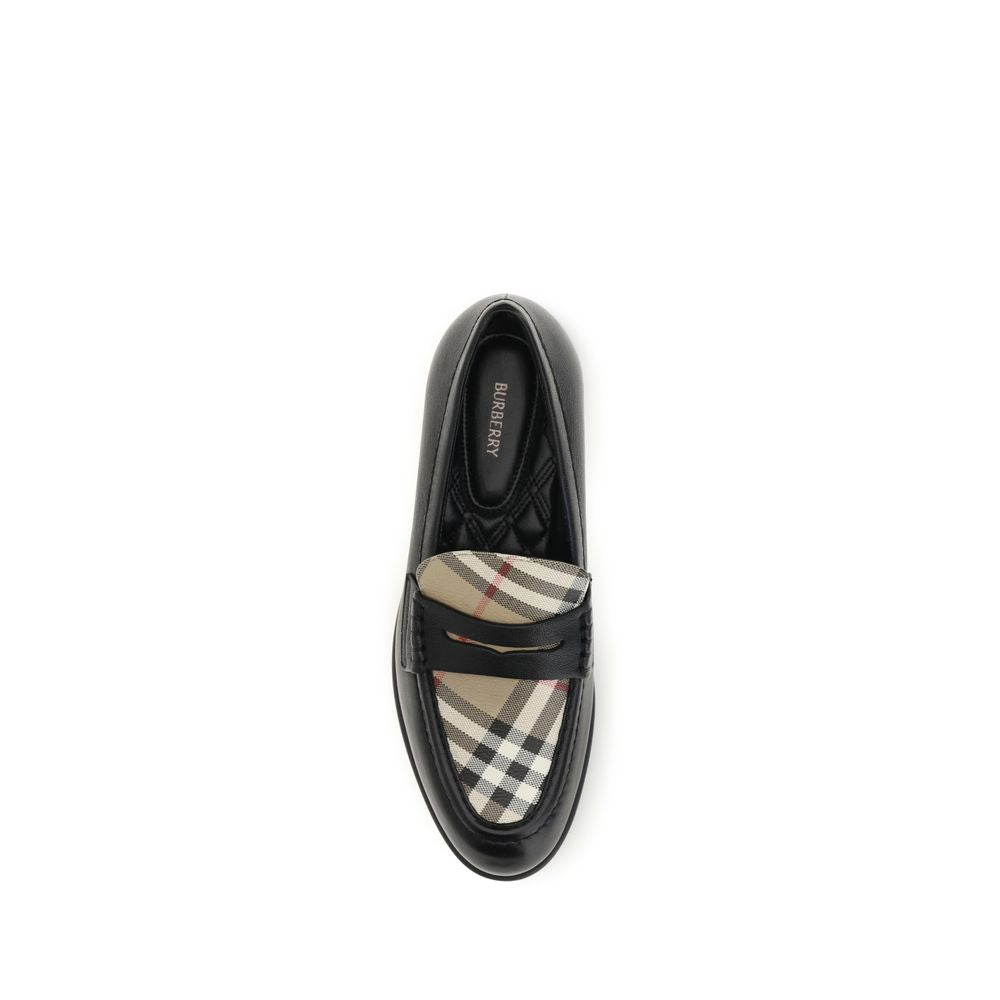Burberry Schwarze Lammleder-Ballerinas Ovis Aries
