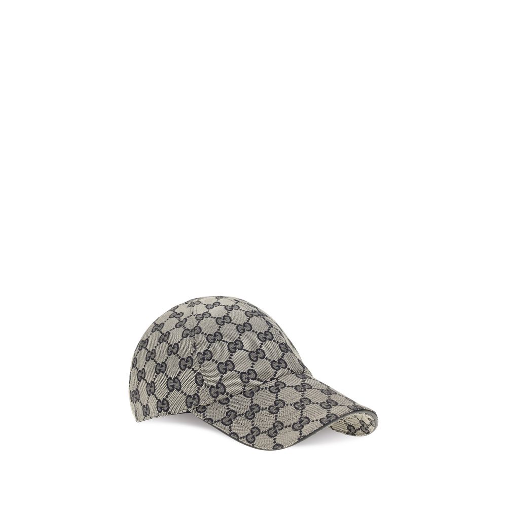 Gucci Graue Baumwollkappe (Baseball Cap)
