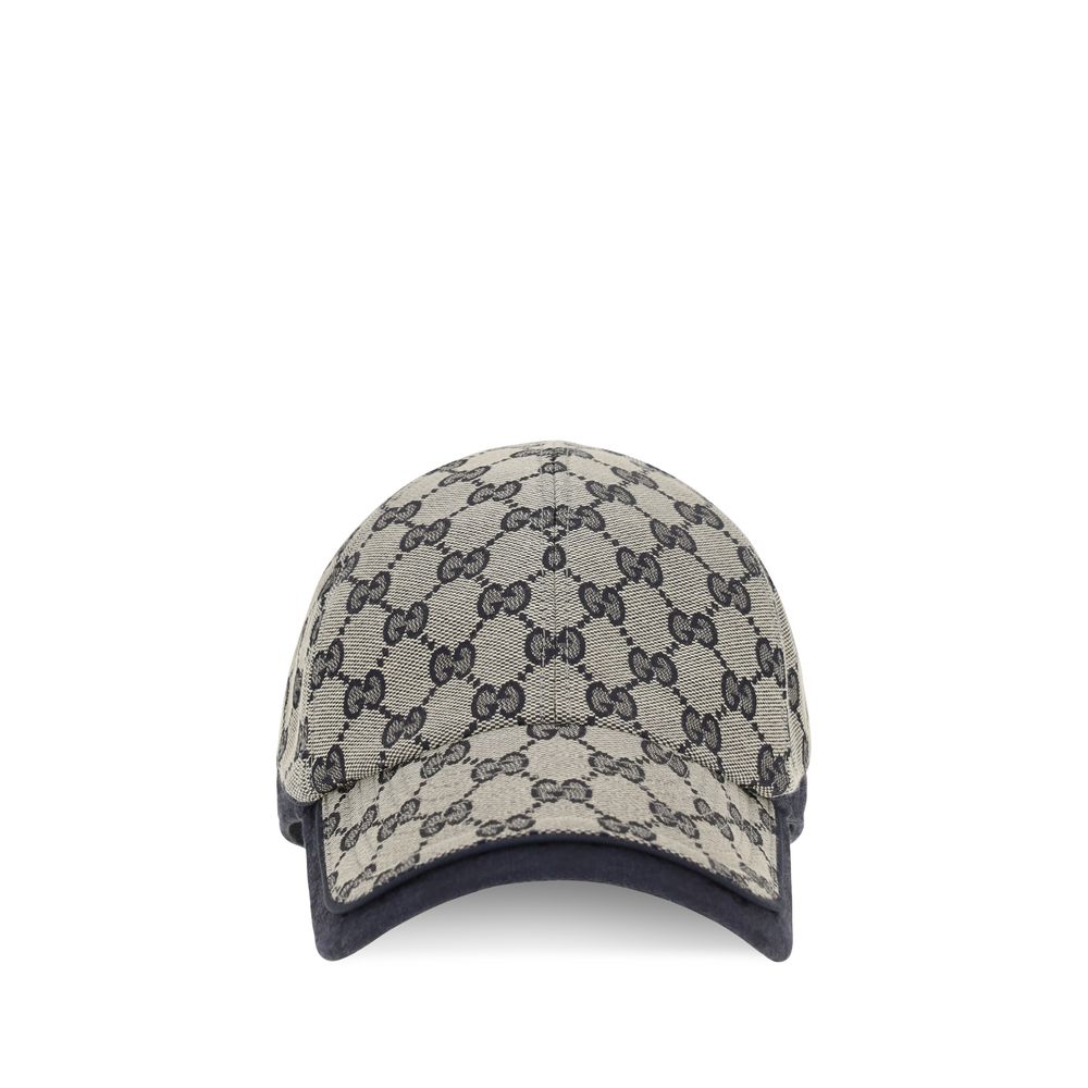Gucci Grau Polyester Cap (Baseball-Mütze)