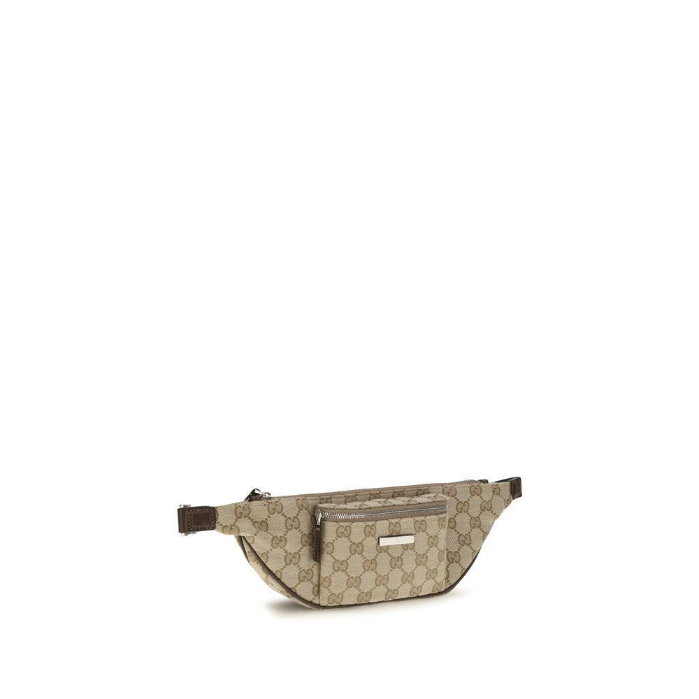Gucci Beige Stoff-Schultertasche