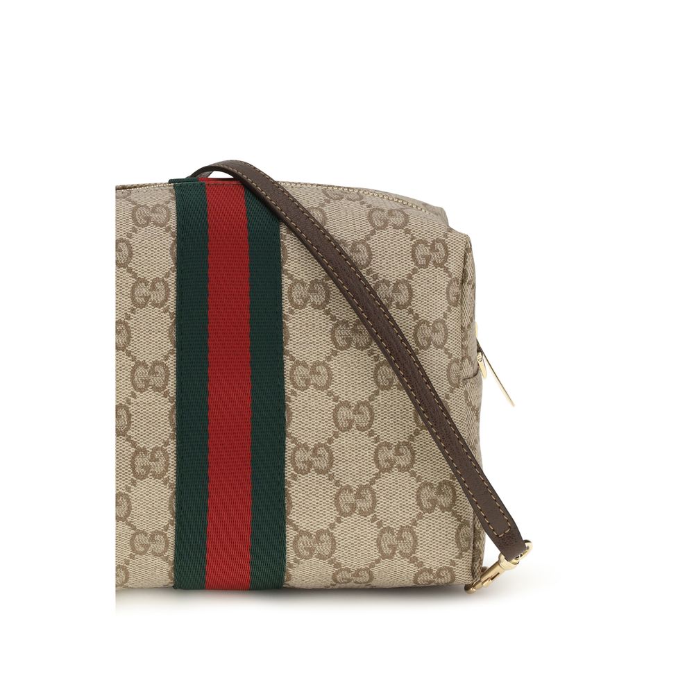 Gucci Beige Stoff-Schultertasche
