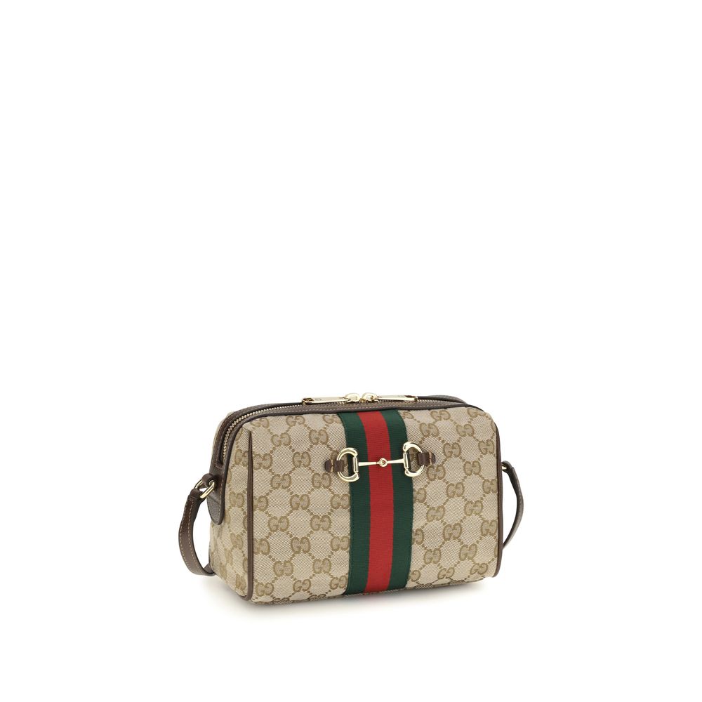 Gucci Beige Stoff-Schultertasche
