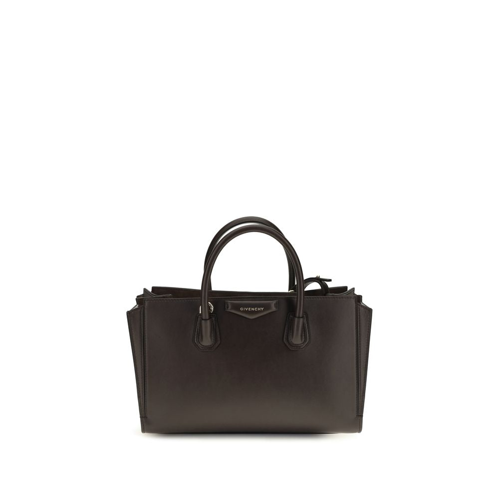 Givenchy Braune Kalbsleder Bos Taurus Schultertasche