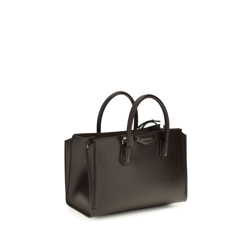 Givenchy Braune Kalbsleder Bos Taurus Schultertasche