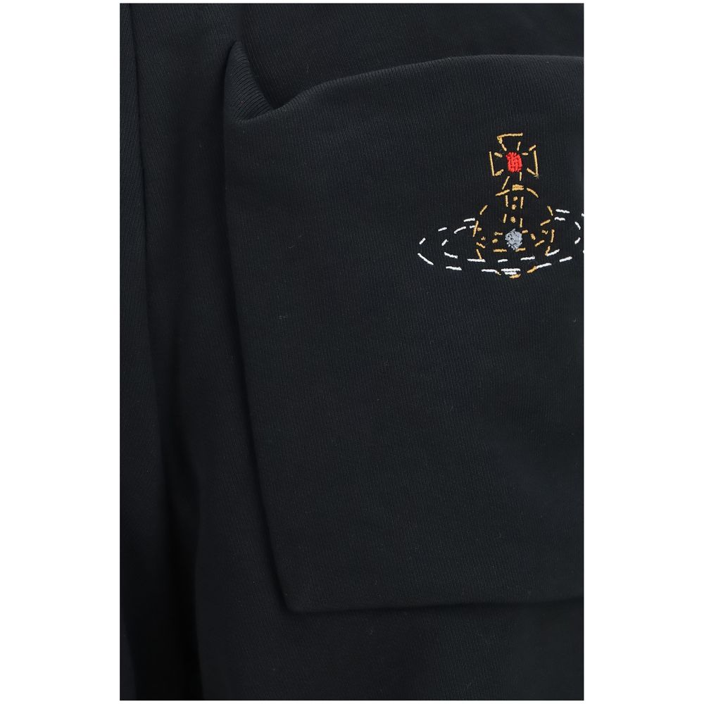 Vivienne Westwood Schwarze Baumwoll-Sporthose