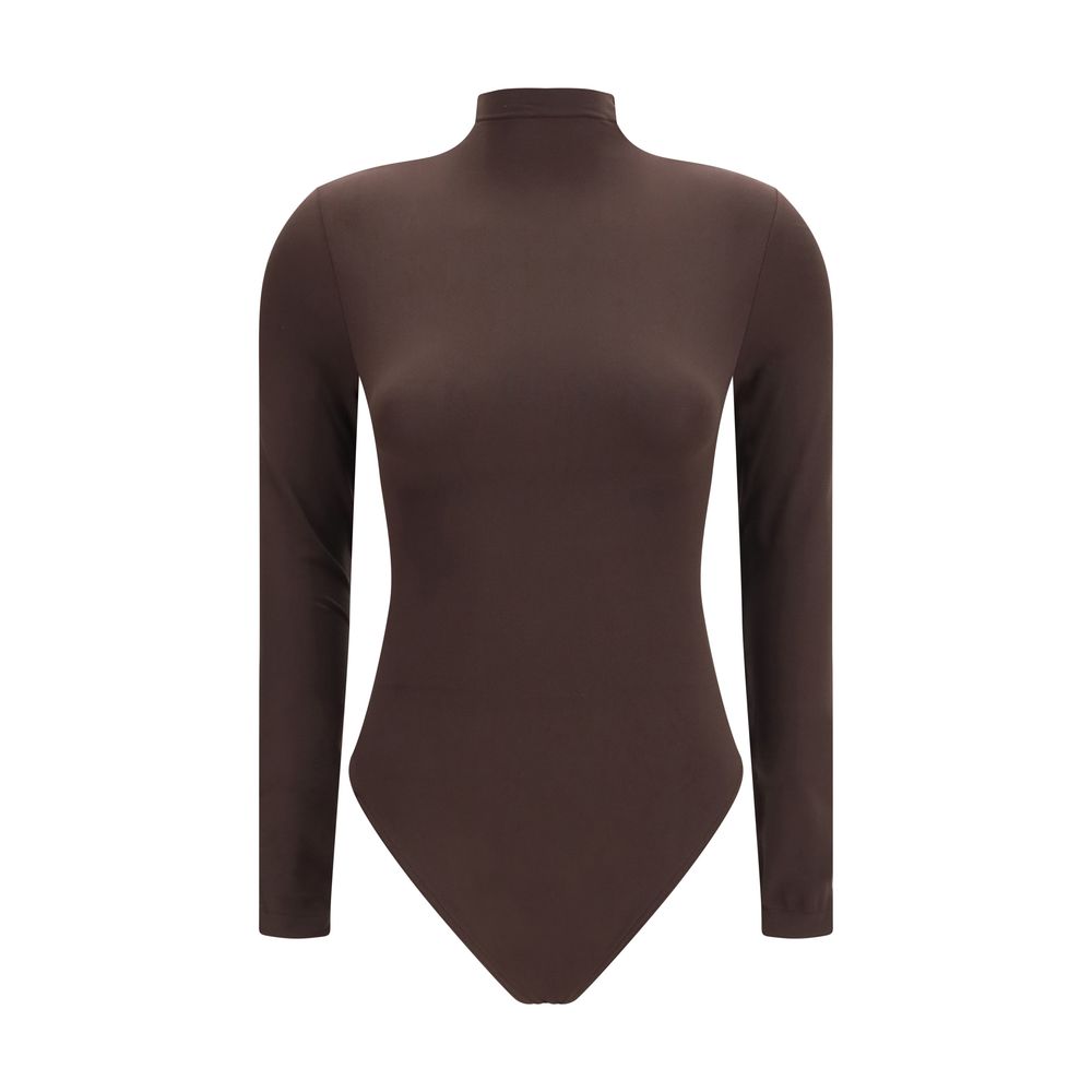 Wolford Brauner Polyamid-Body