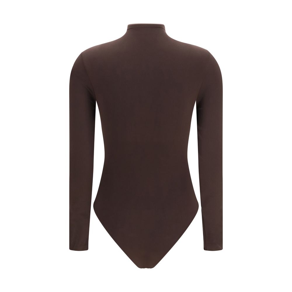 Wolford Brauner Polyamid-Body