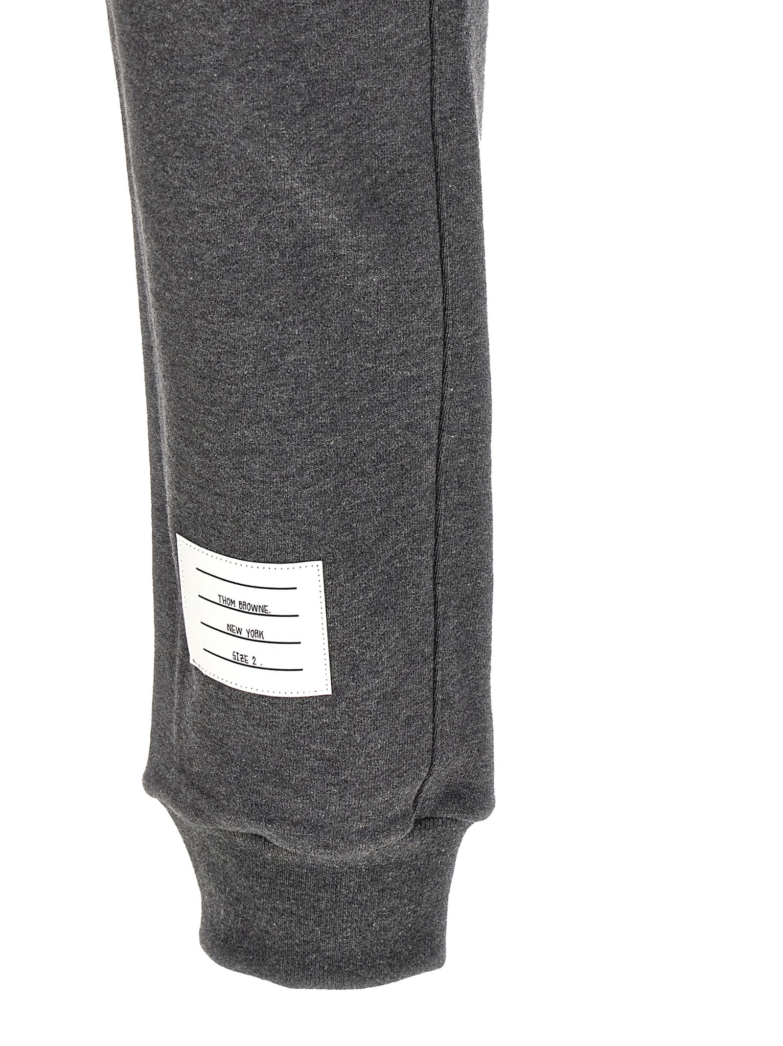 Thom Browne Graue Baumwoll-Jogginghose (Sporthose)