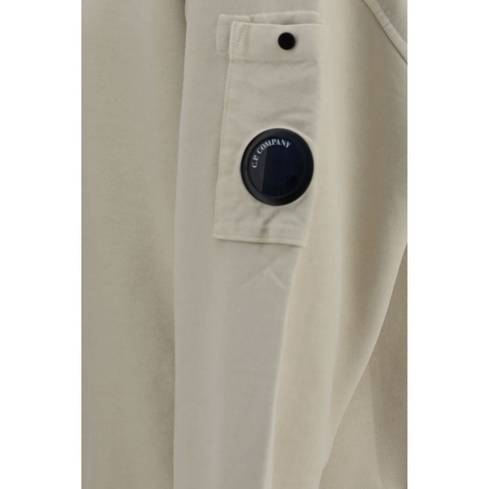 C.P. Company Beige Baumwoll-Sweatshirt