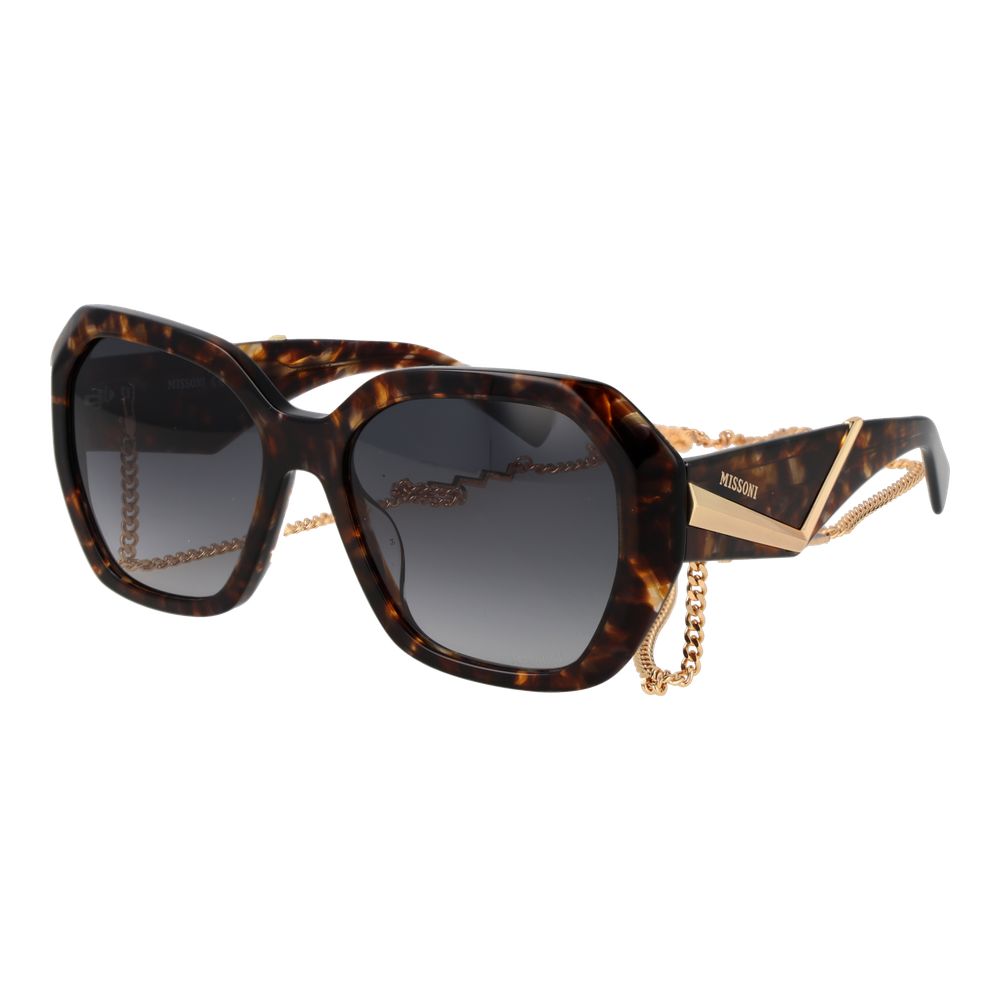 Missoni Braune Sonnenbrille aus Acetat