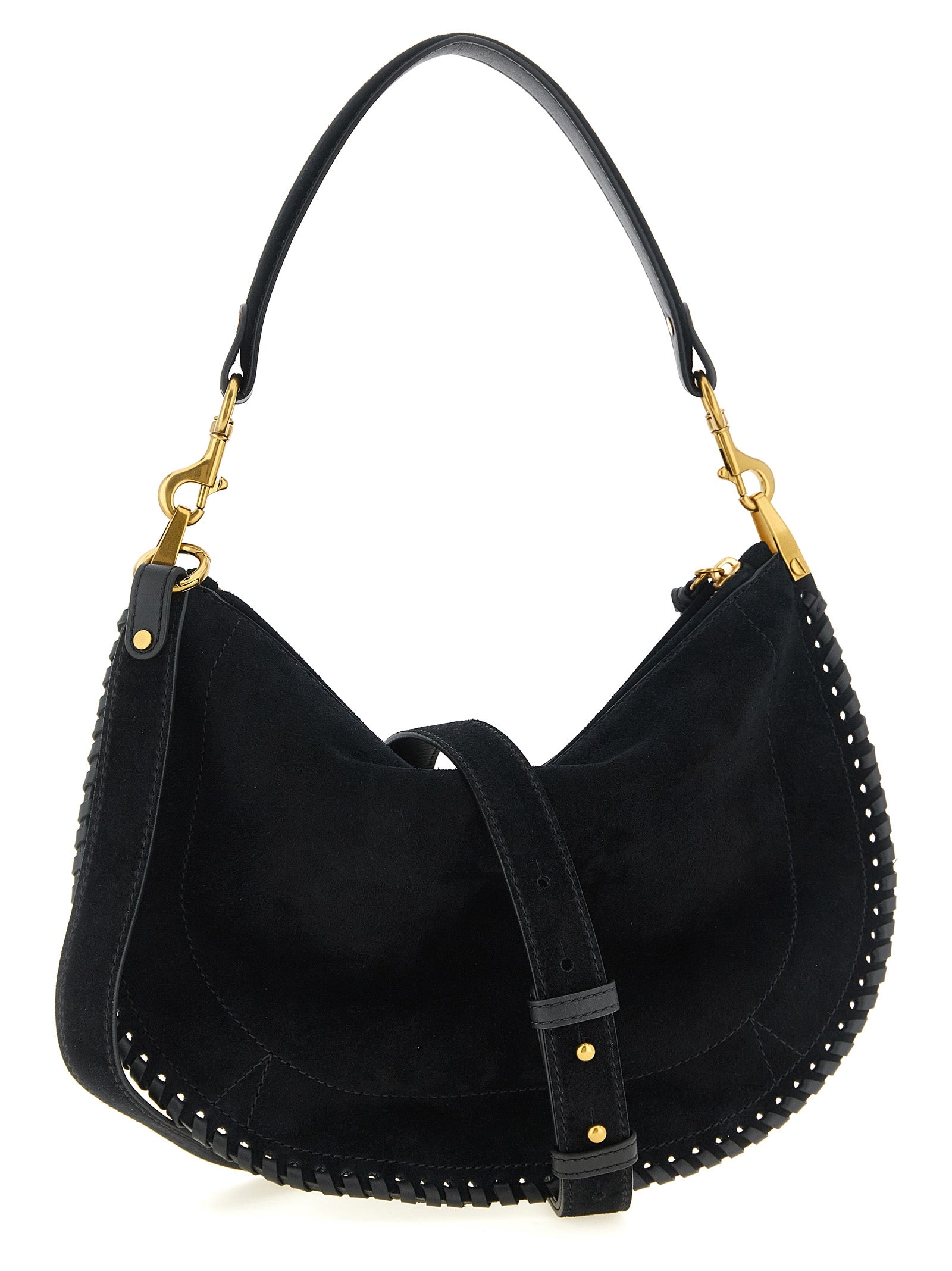 Isabel Marant Schwarze Kalbsleder-Handtasche