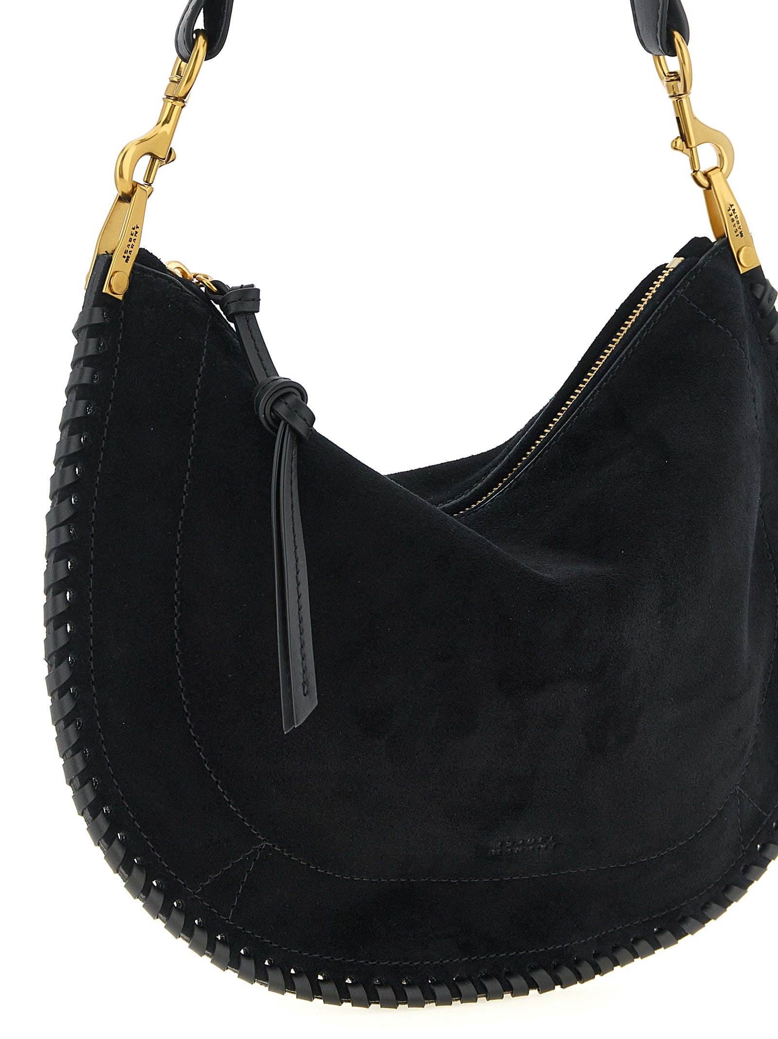 Isabel Marant Schwarze Kalbsleder-Handtasche