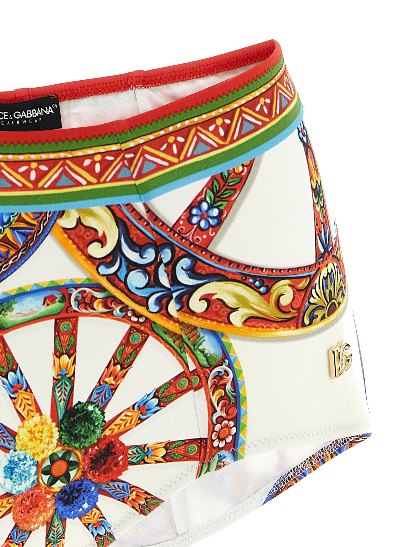 Dolce & Gabbana Mehrfarbiger Bikini aus Polyamid