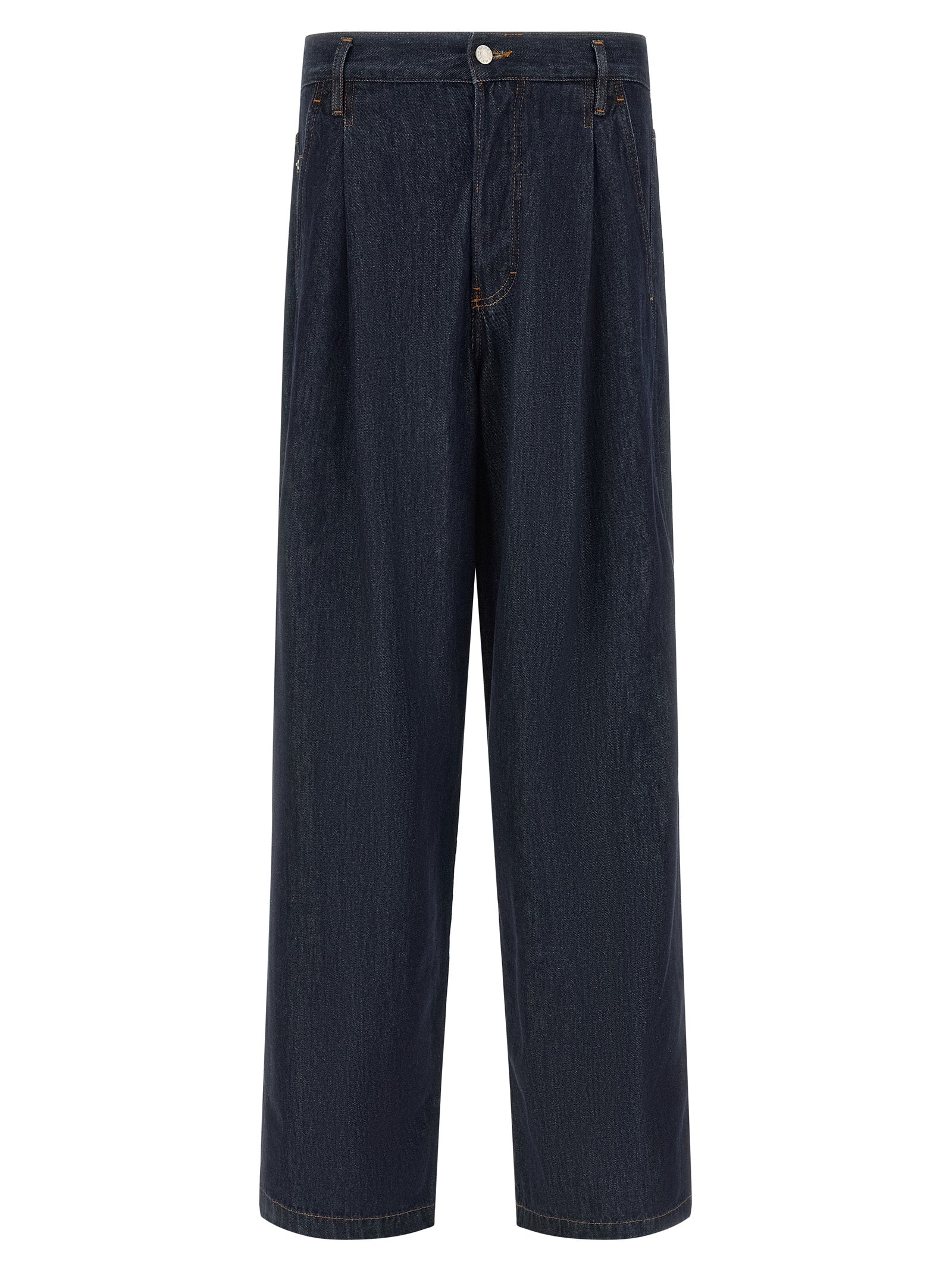 Dries Van Noten Blaue Baumwolljeans Denim