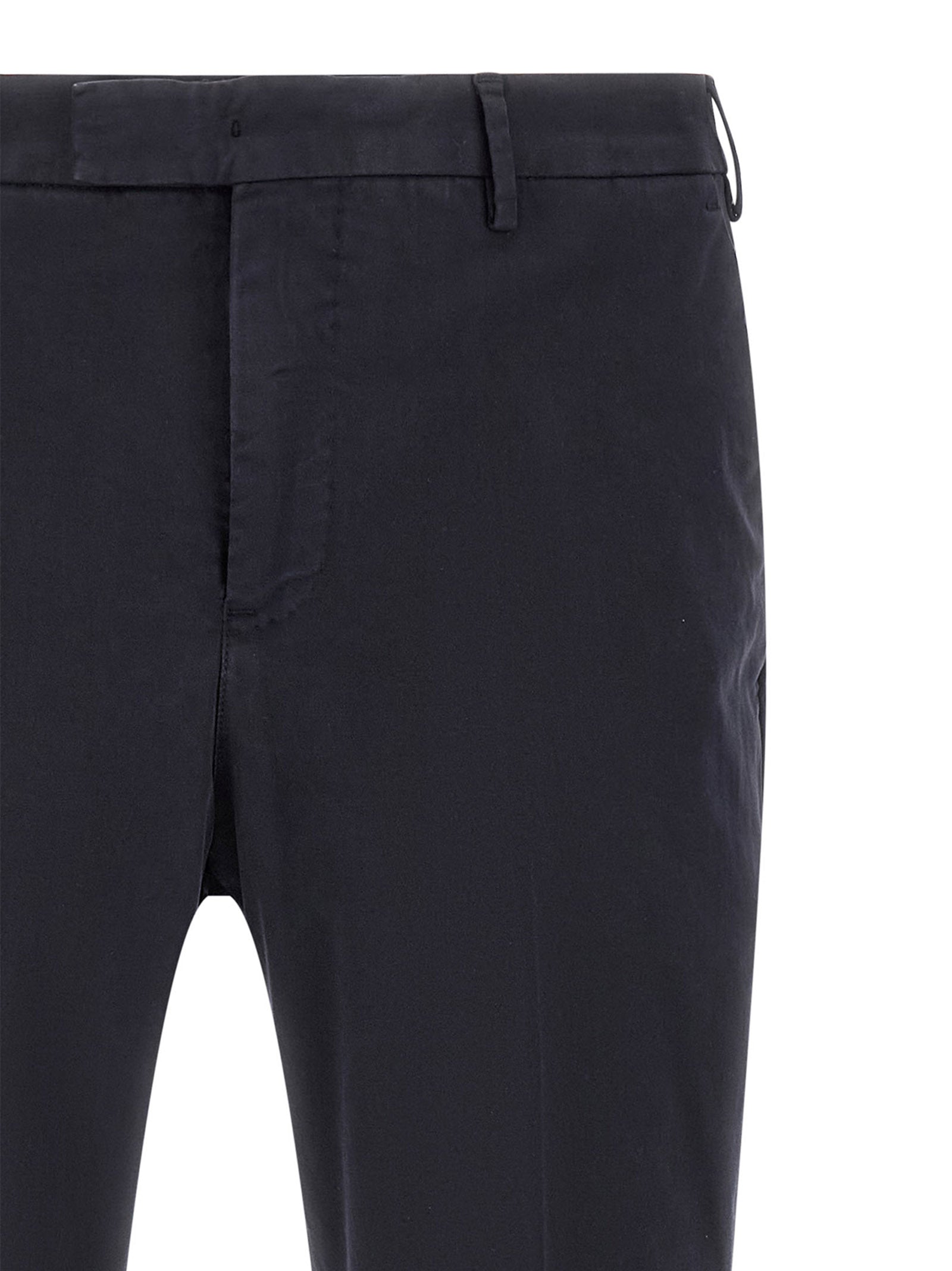 PT Torino Blaue Baumwoll-Freizeithose