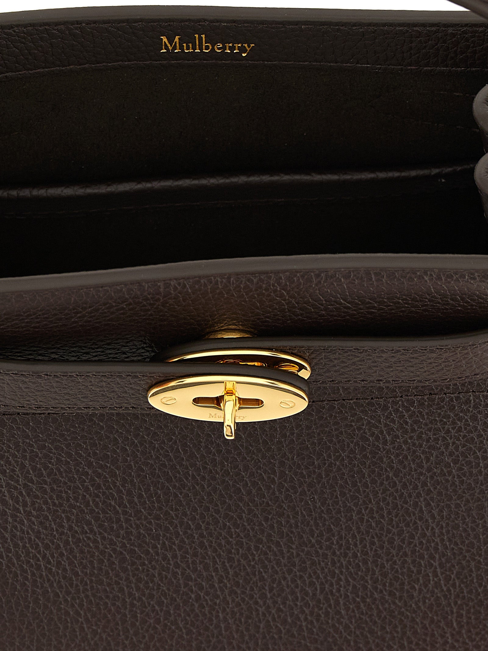 Mulberry Braune Kalbsleder-Handtasche