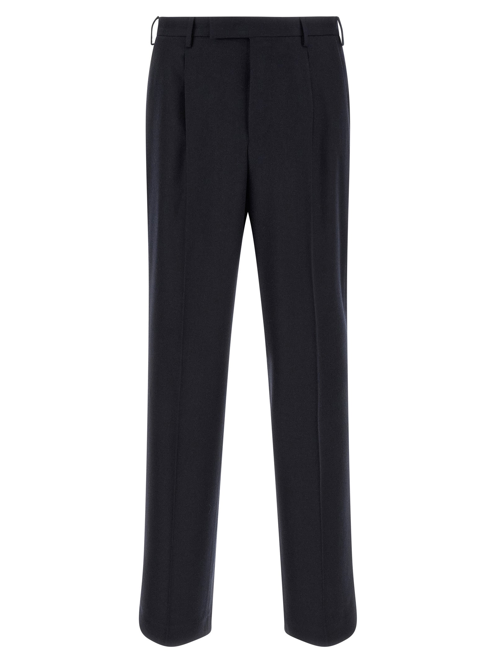 PT Torino Schwarze Hose aus reiner Schurwolle