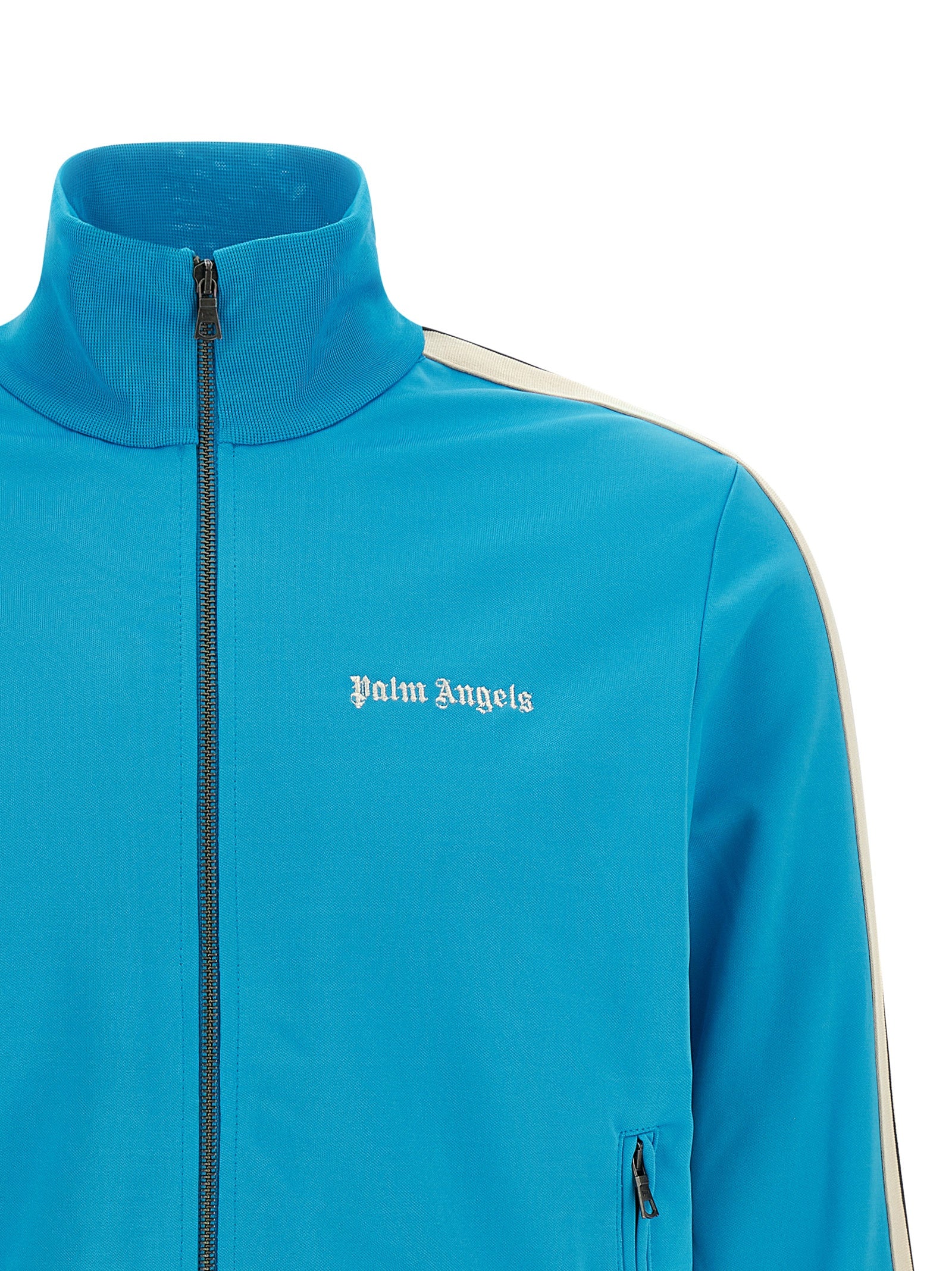 Palm Angels Blauer Polyester-Sweatshirt