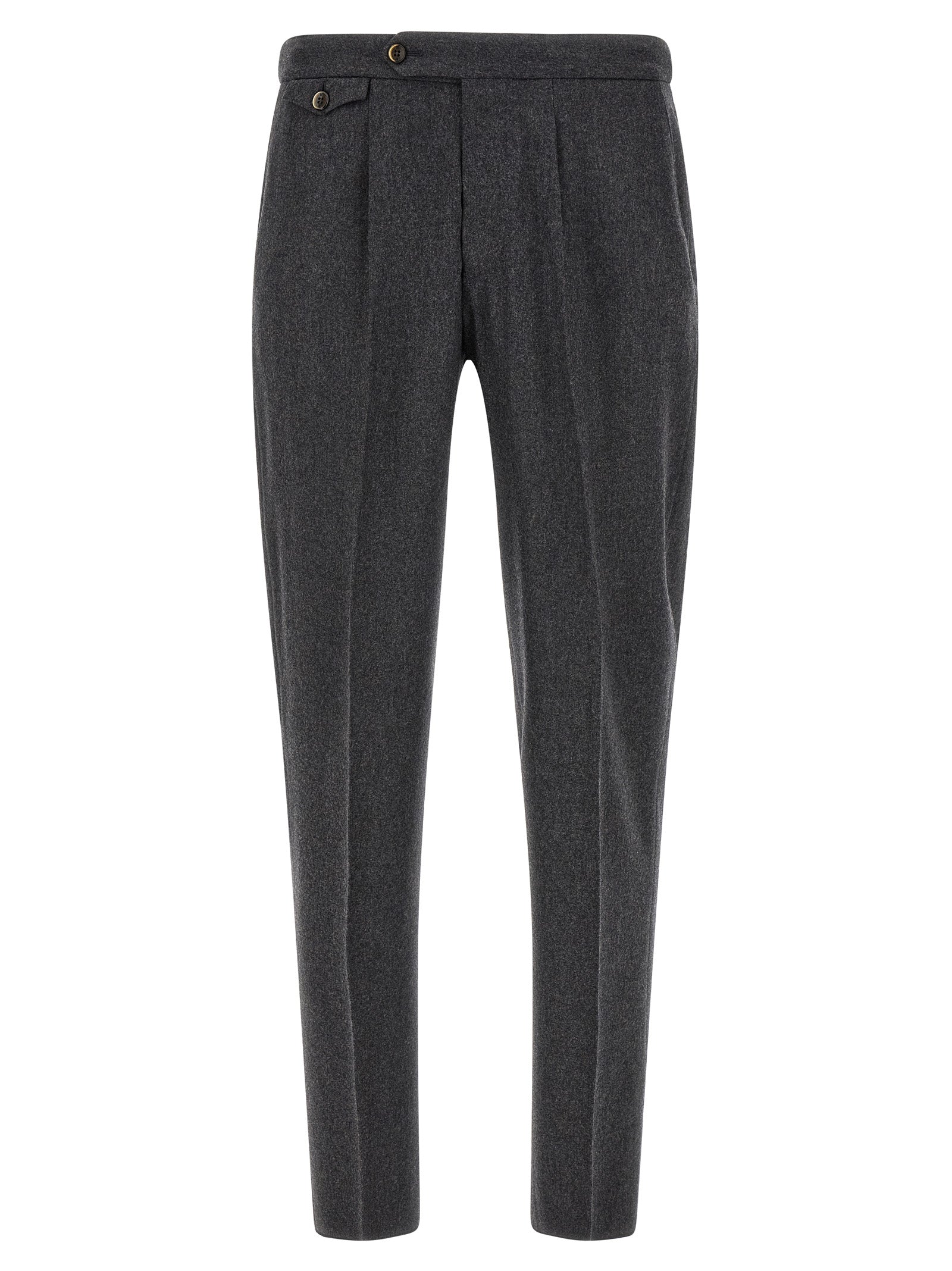PT Torino Graue Hose aus reiner Schurwolle