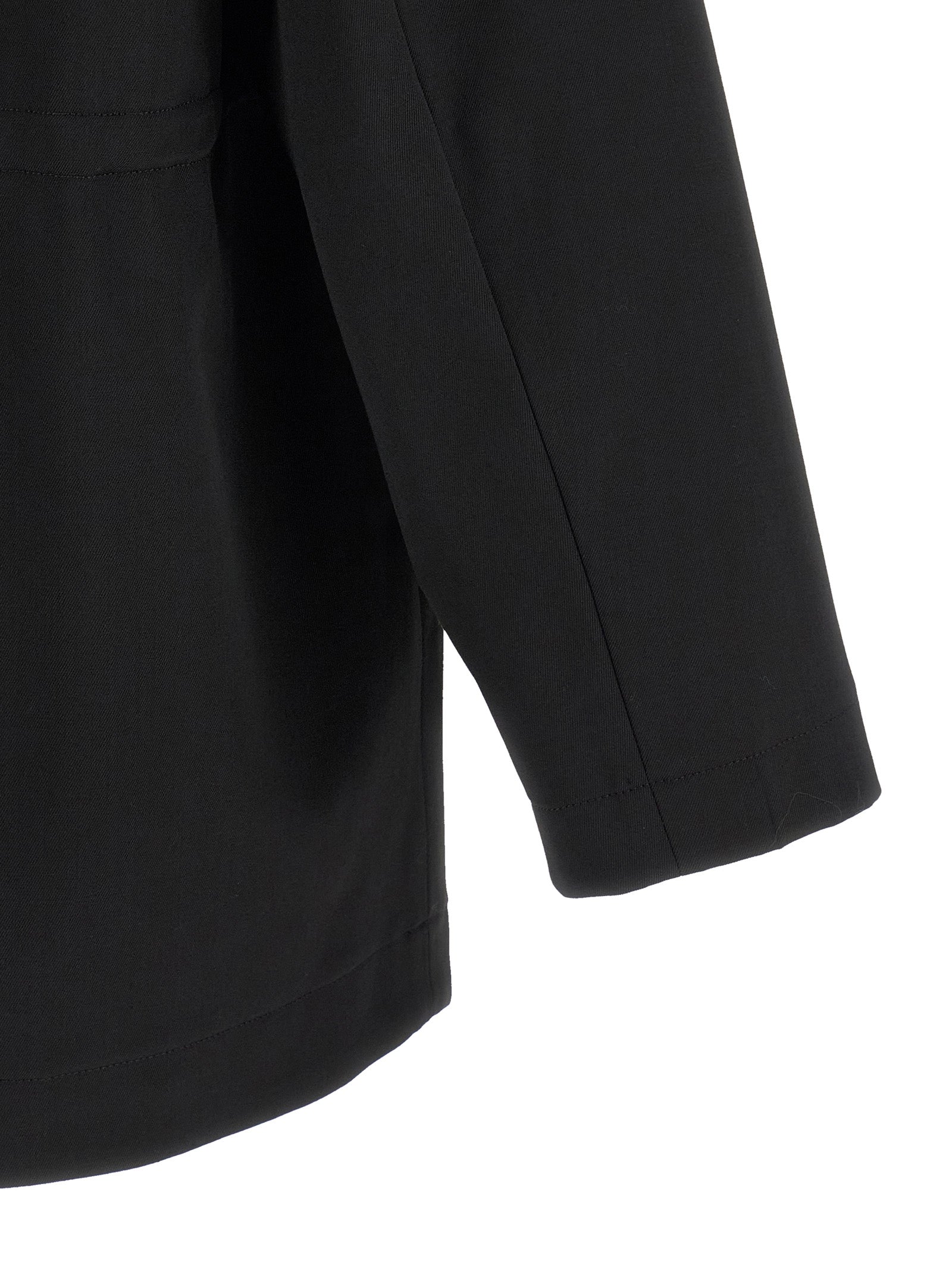 Kiko Kostadinov Schwarzer Blazer aus reiner Schurwolle