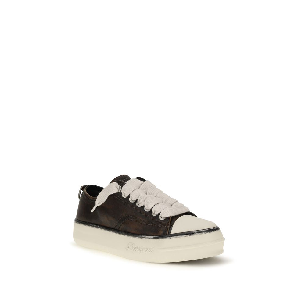 Represent Braune Kalbsleder Bos Taurus Chunky Sneaker