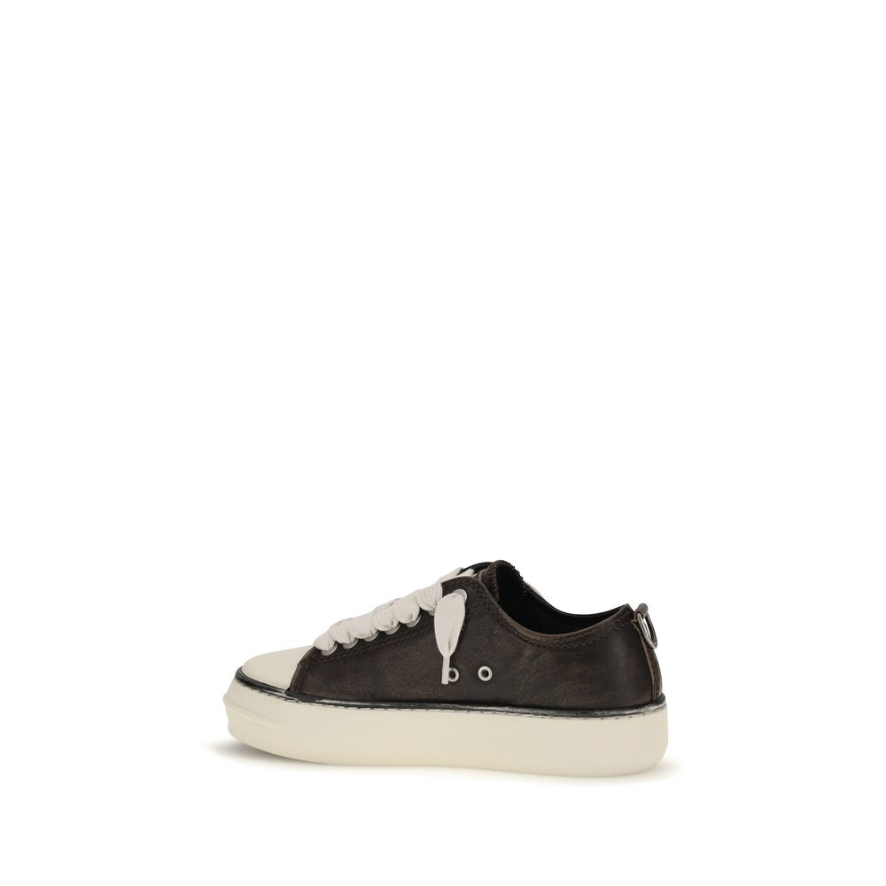 Represent Braune Kalbsleder Bos Taurus Chunky Sneaker