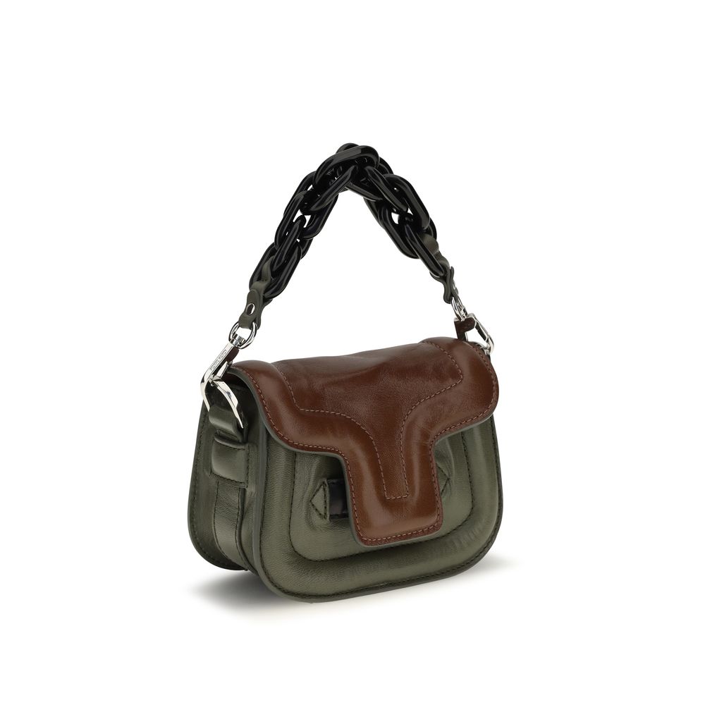 Pierre Hardy Braune Kalbsleder Bos Taurus Handtasche