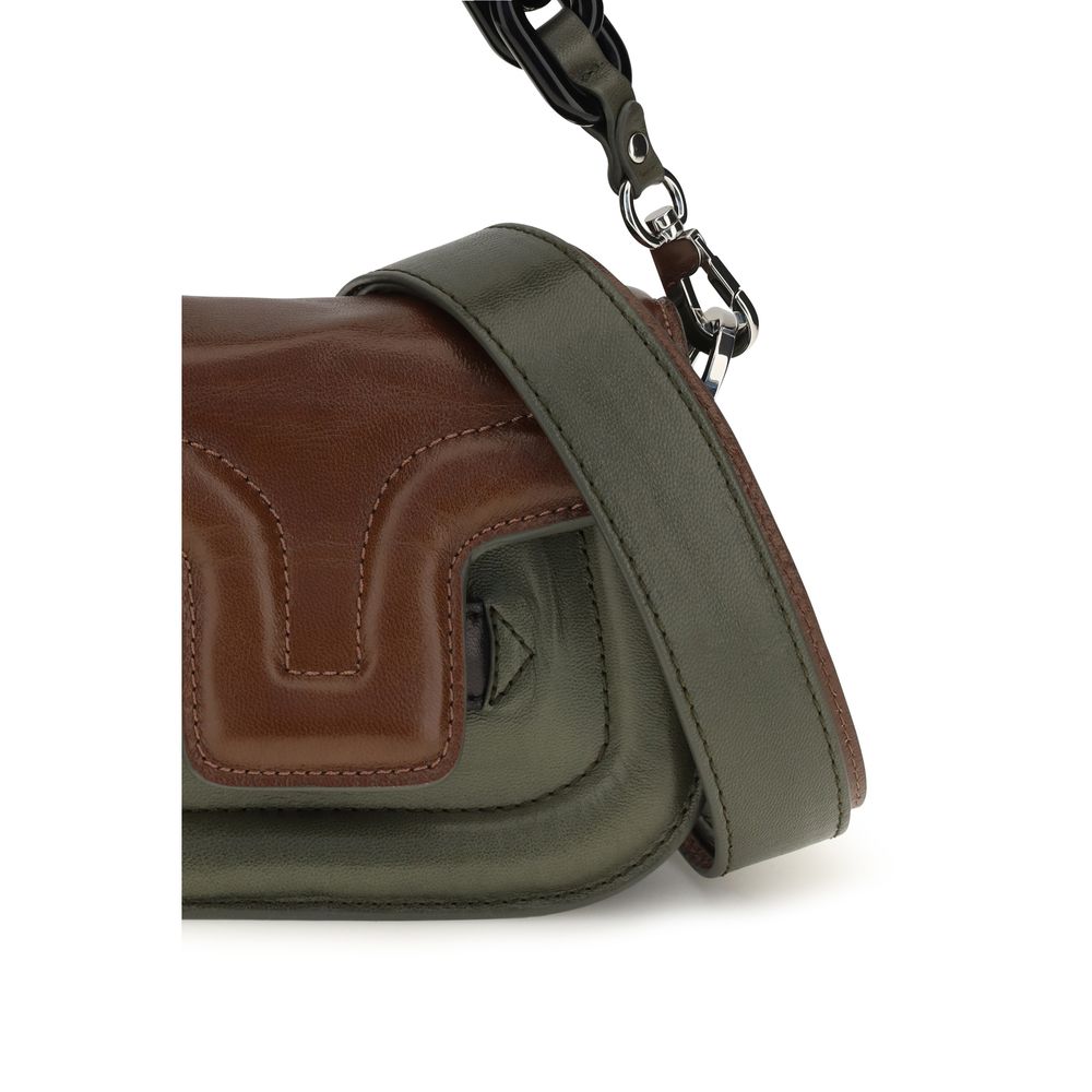 Pierre Hardy Braune Kalbsleder Bos Taurus Handtasche