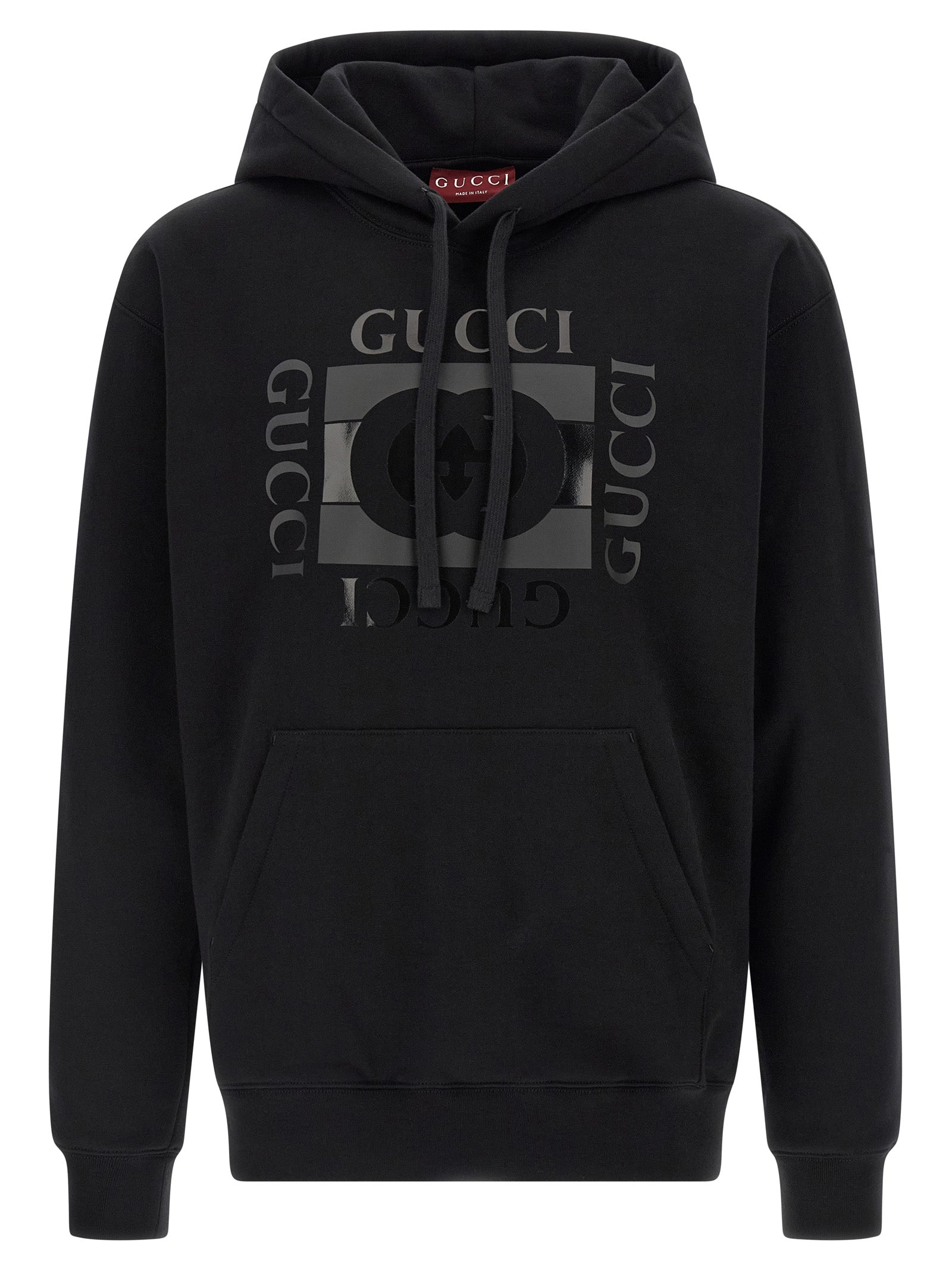 Gucci Schwarzer Baumwoll-Sweatshirt