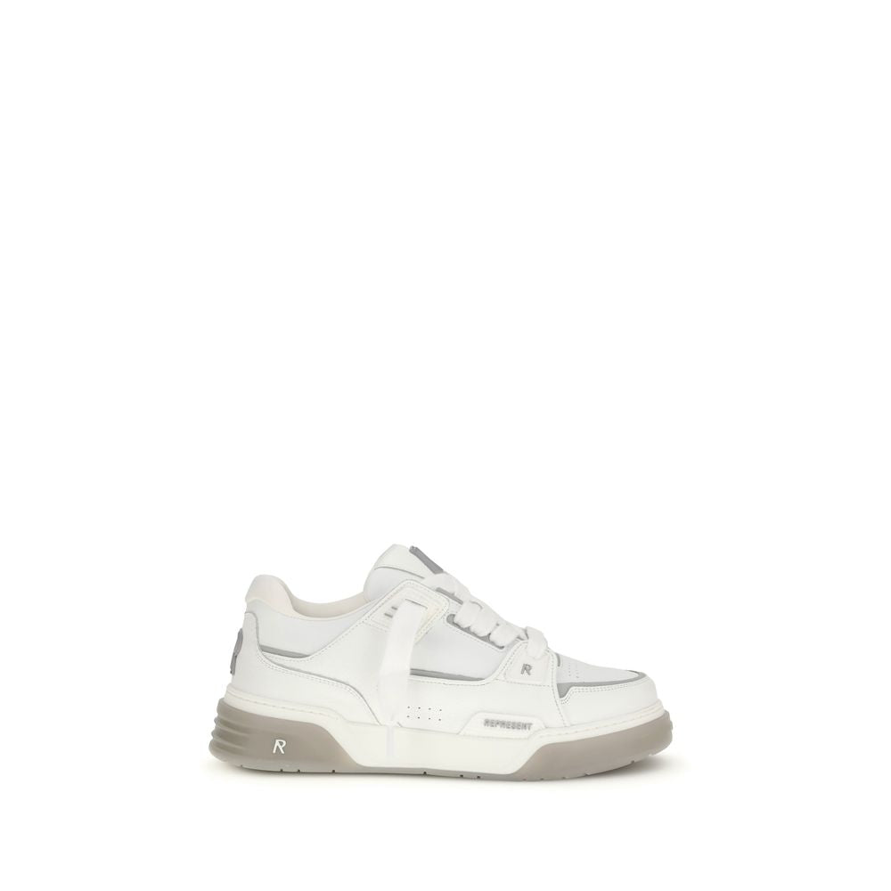 Represent Weiße Bos Taurus Kalbsleder Athletic Sneaker