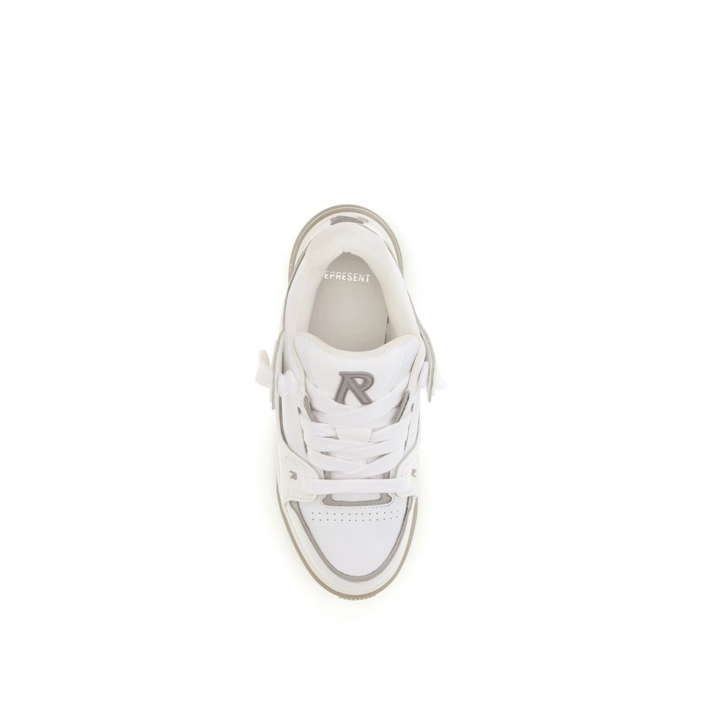 Represent Weiße Bos Taurus Kalbsleder Athletic Sneaker
