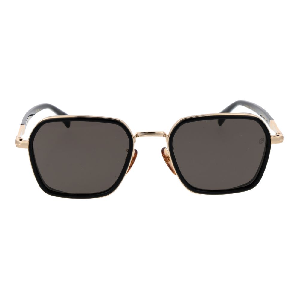 David Beckham Sonnenbrille aus Goldmetall