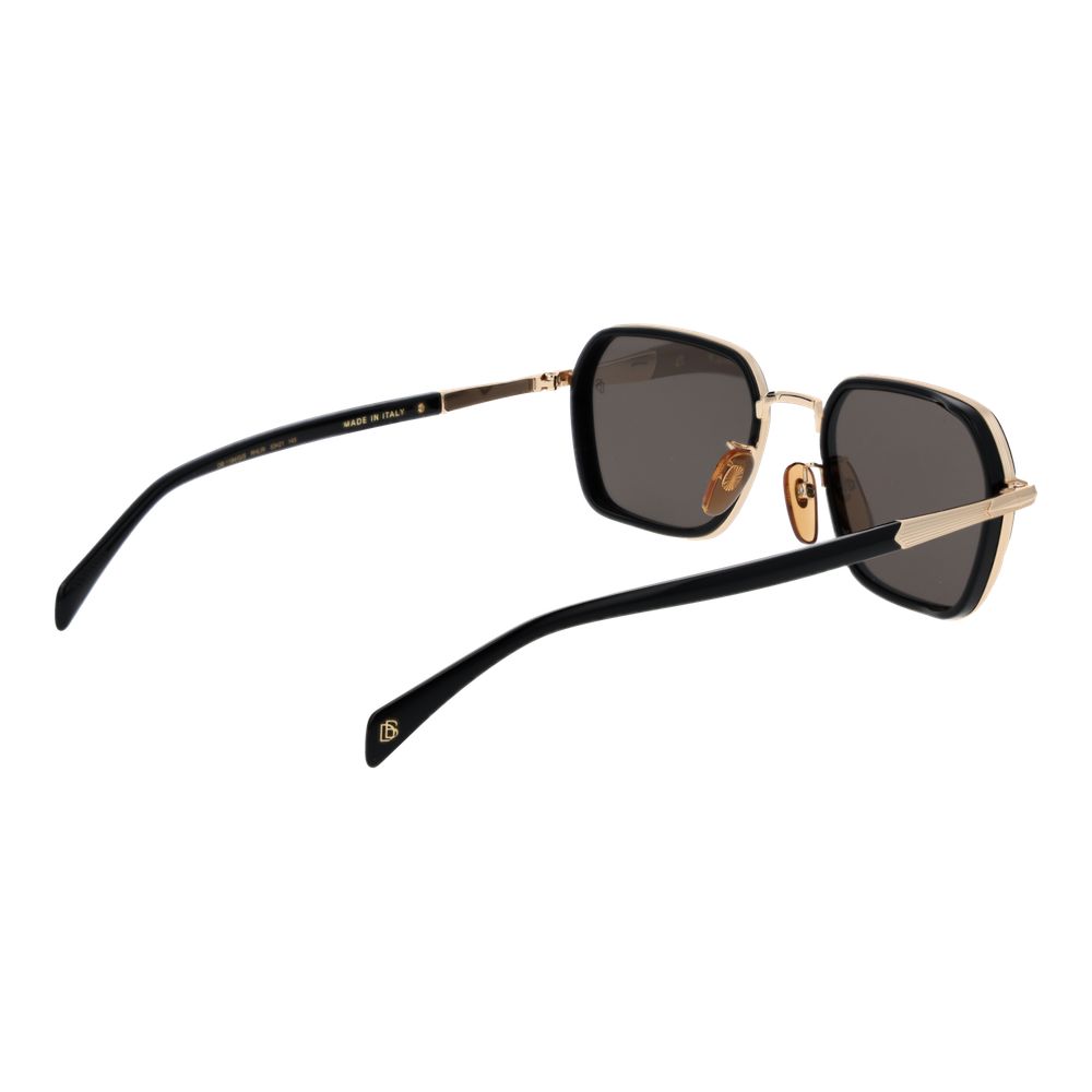 David Beckham Sonnenbrille aus Goldmetall