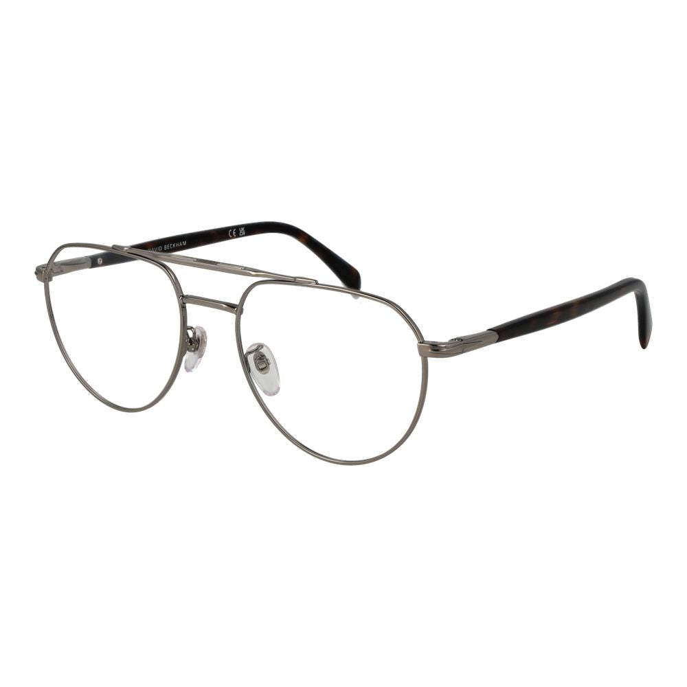David Beckham Brille aus silbernem Metall (Fassung)
