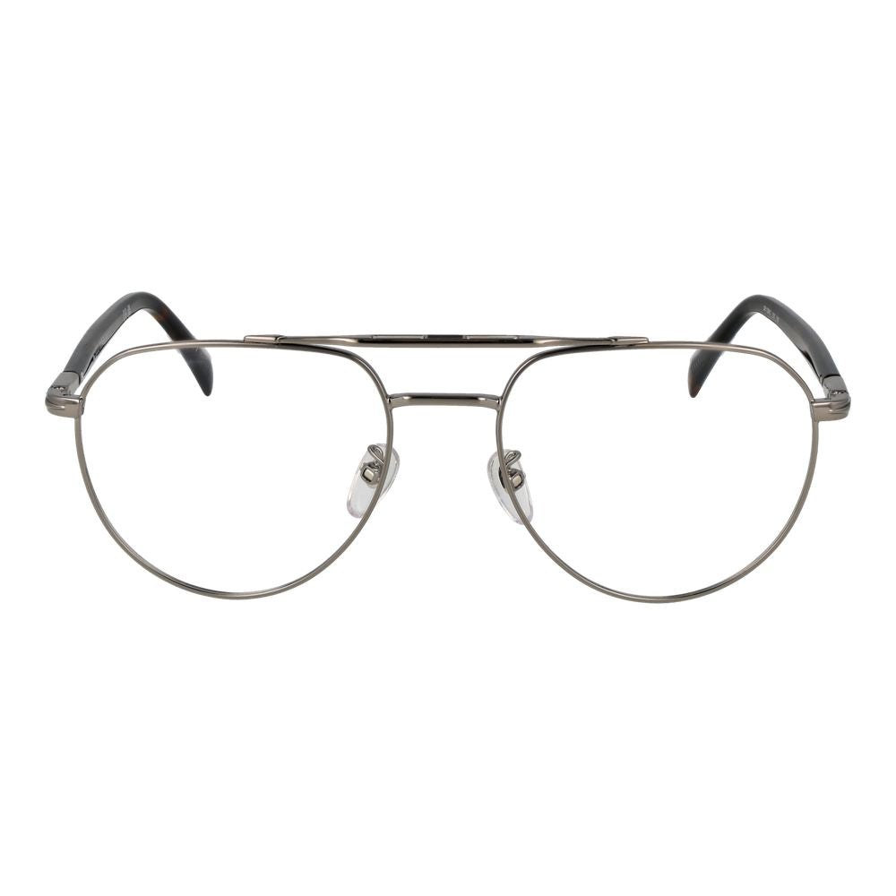 David Beckham Brille aus silbernem Metall (Fassung)