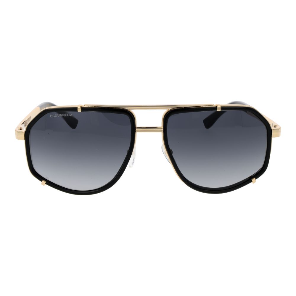 Dsquared² Schwarze Sonnenbrille aus Metall